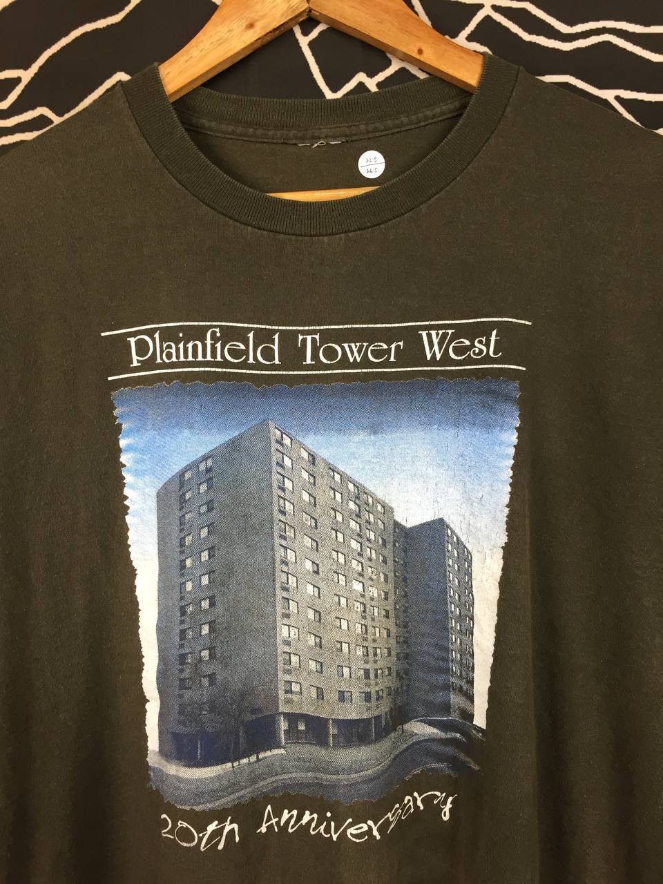 Vintage Vtg Plainfield Tower West 20th Anniversary Graphic Tee Size US L / EU 52-54 / 3 - 3 Thumbnail