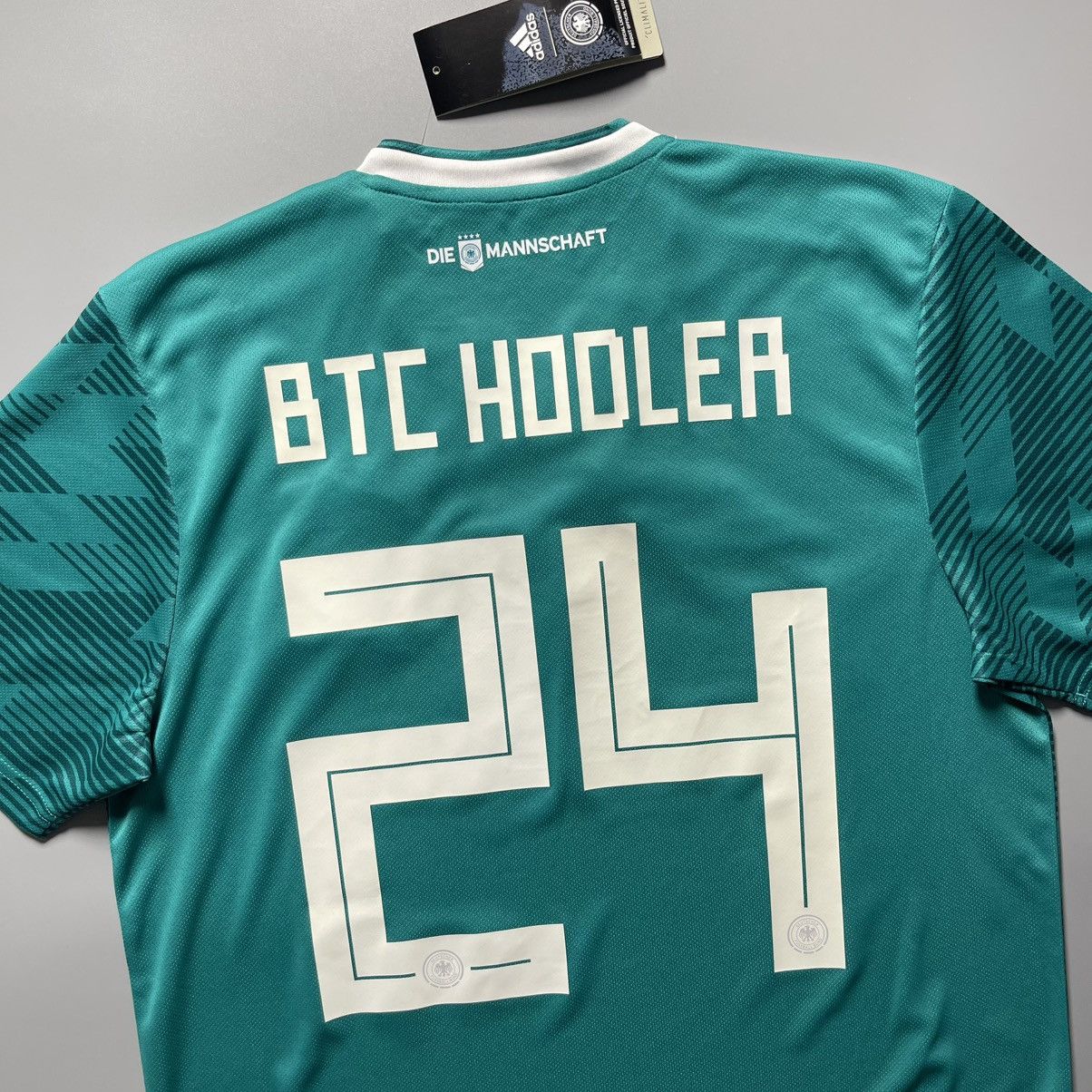 Adidas × Vintage NWT GERMANY ADIDAS 2018 WORLD CUP FOOTBALL AWAY JERSEY Size US M / EU 48-50 / 2 - 8 Thumbnail