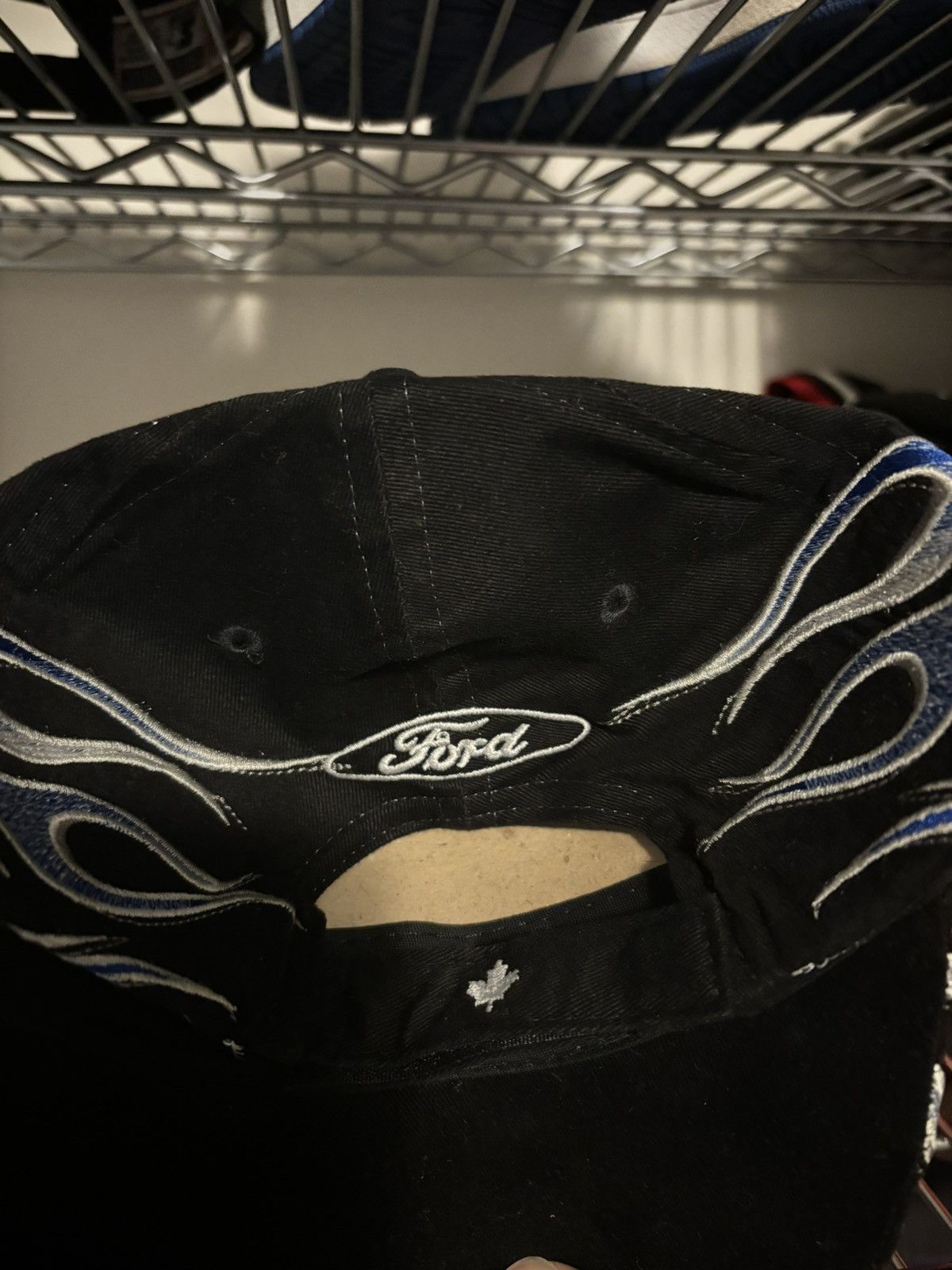 Harley Davidson Vintage Harley Davidson Ford F-150 Flames Hat Y2K Size ONE SIZE - 3 Thumbnail