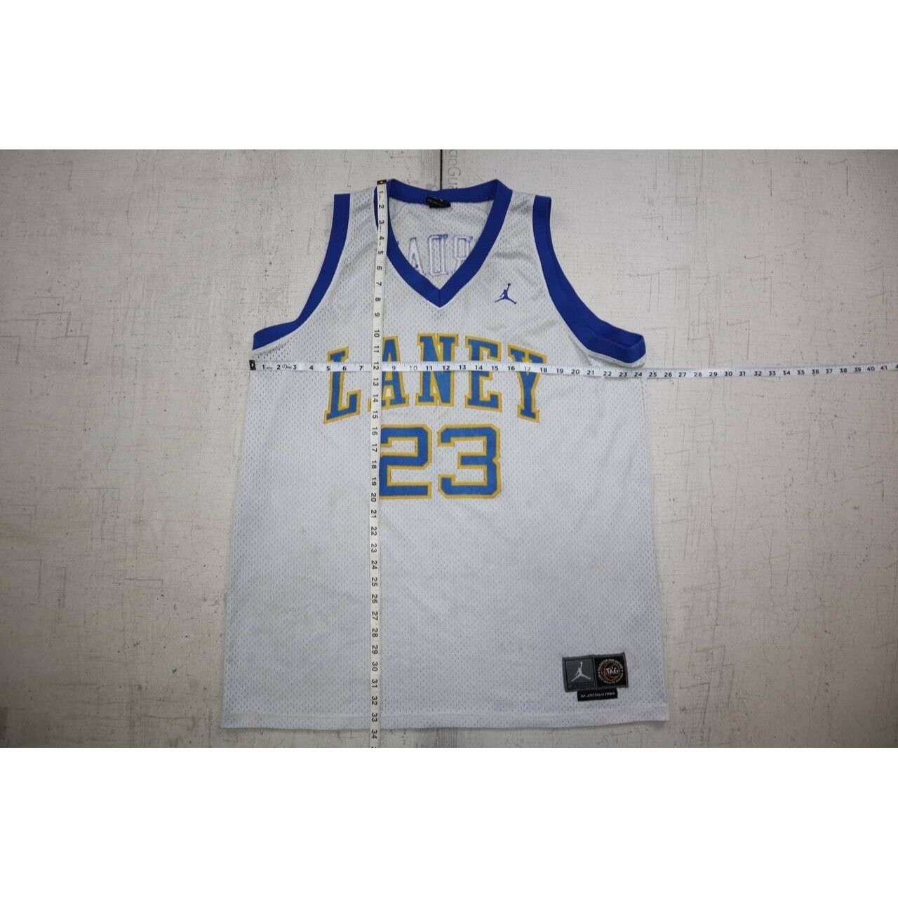 Nike Michael Jordan #23 Laney High School 1980 Authentic Jersey Size US XXL / EU 58 / 5 - 3 Thumbnail