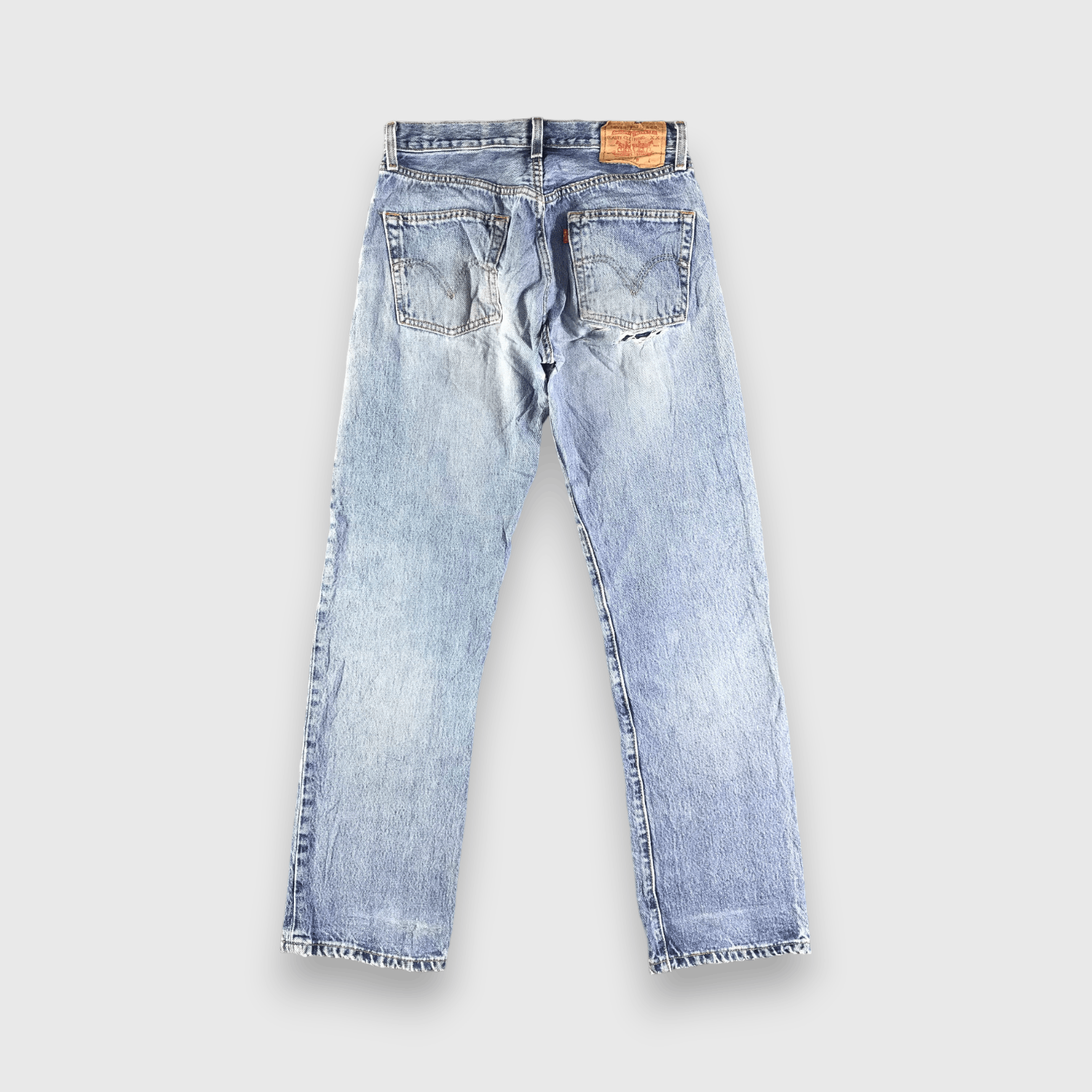 Levi's Vintage Blue Wash Levis 501 Jeans-J3730 Size US 29 - 2 Thumbnail