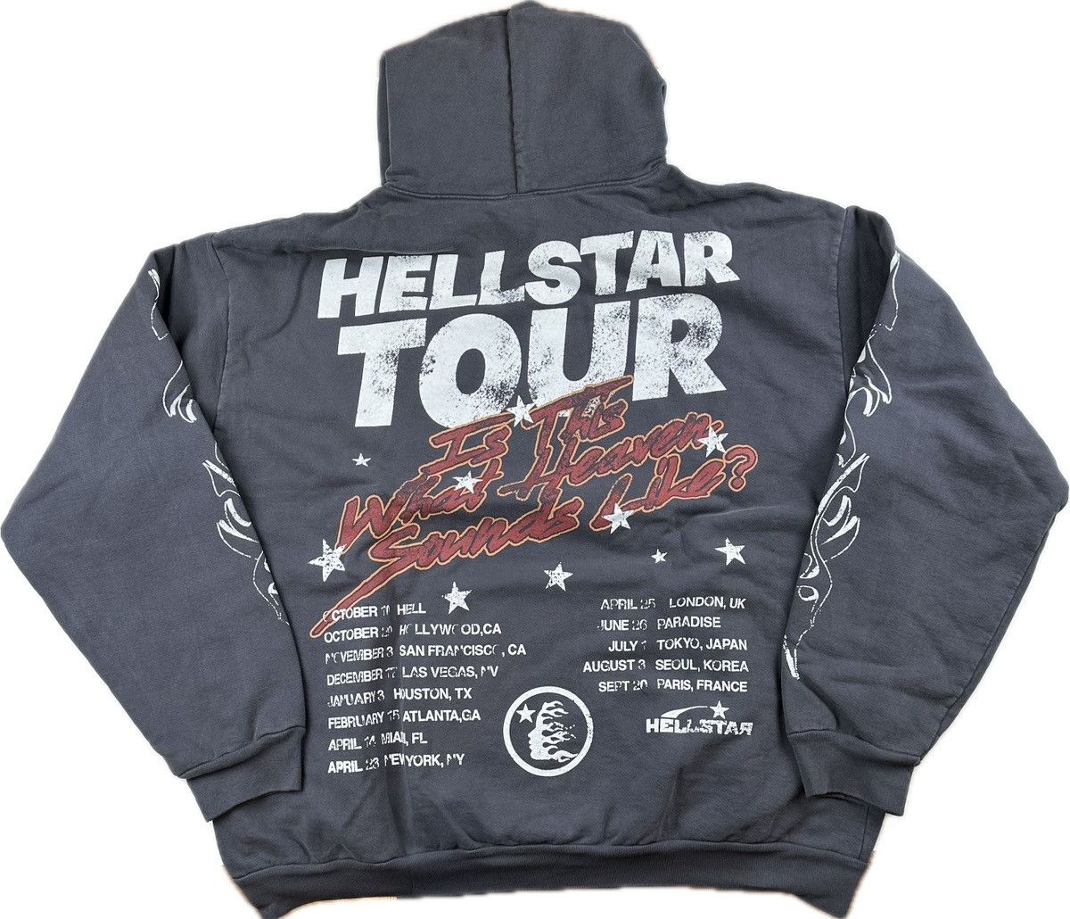HELLSTAR Hellstar Overseas Collection Tour Hoodie Size US XXL / EU 58 / 5 - 5 Thumbnail