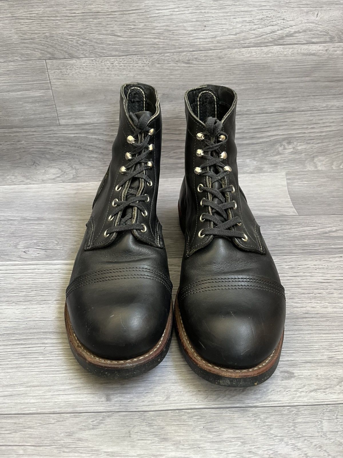Red Wing Red wing iron ranger black leather biker boots sz 44 Size US 11 / EU 44 - 2 Thumbnail