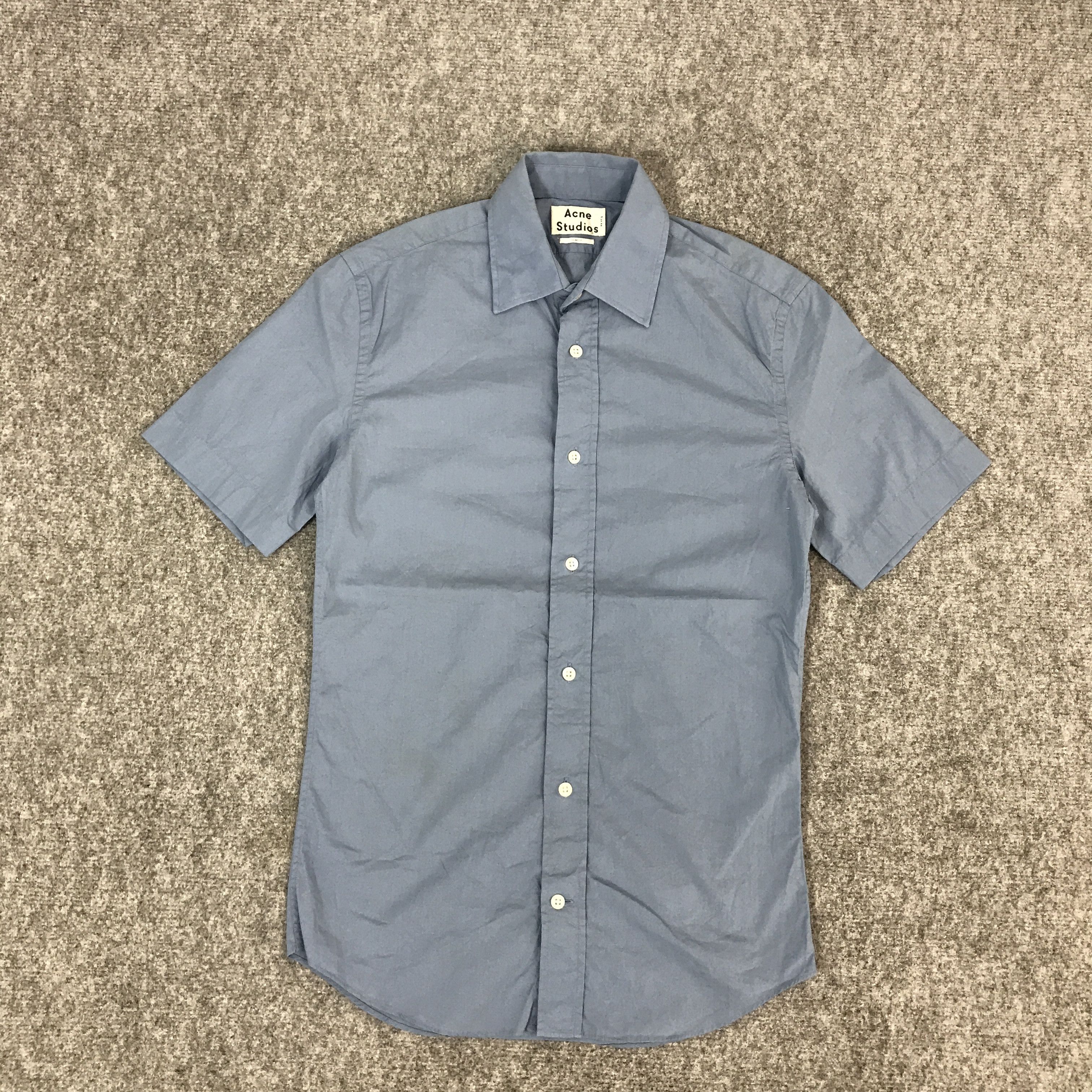 Acne Studios ACNE STUDIOS SLIM FIT BUTTON UP TSHIRTS Size US S / EU 44-46 / 1 - 1 Thumbnail