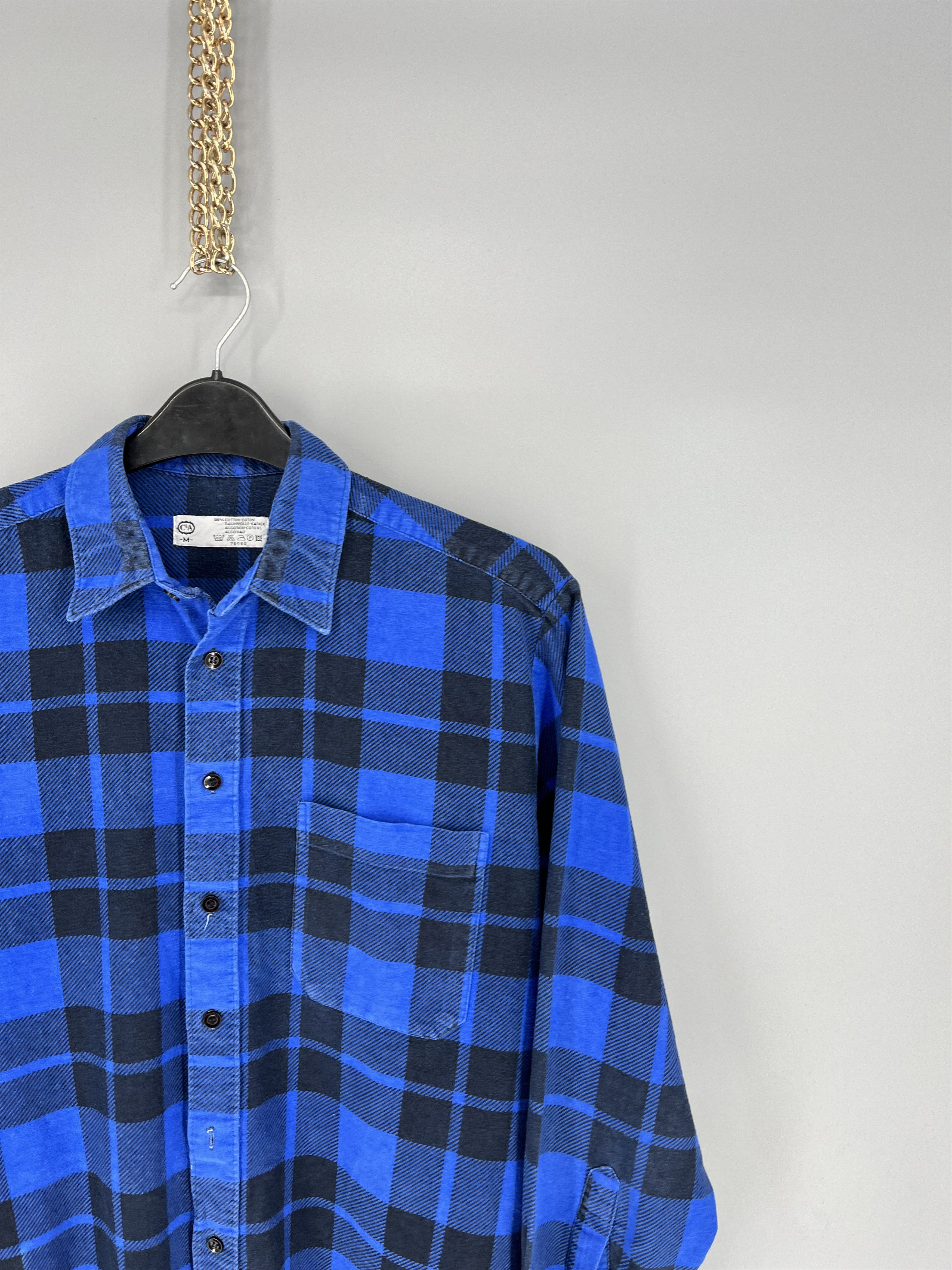 Flannel × Vintage Vintage Y2K Flannel Shirt Travis Scott Style Size US M / EU 48-50 / 2 - 5 Thumbnail