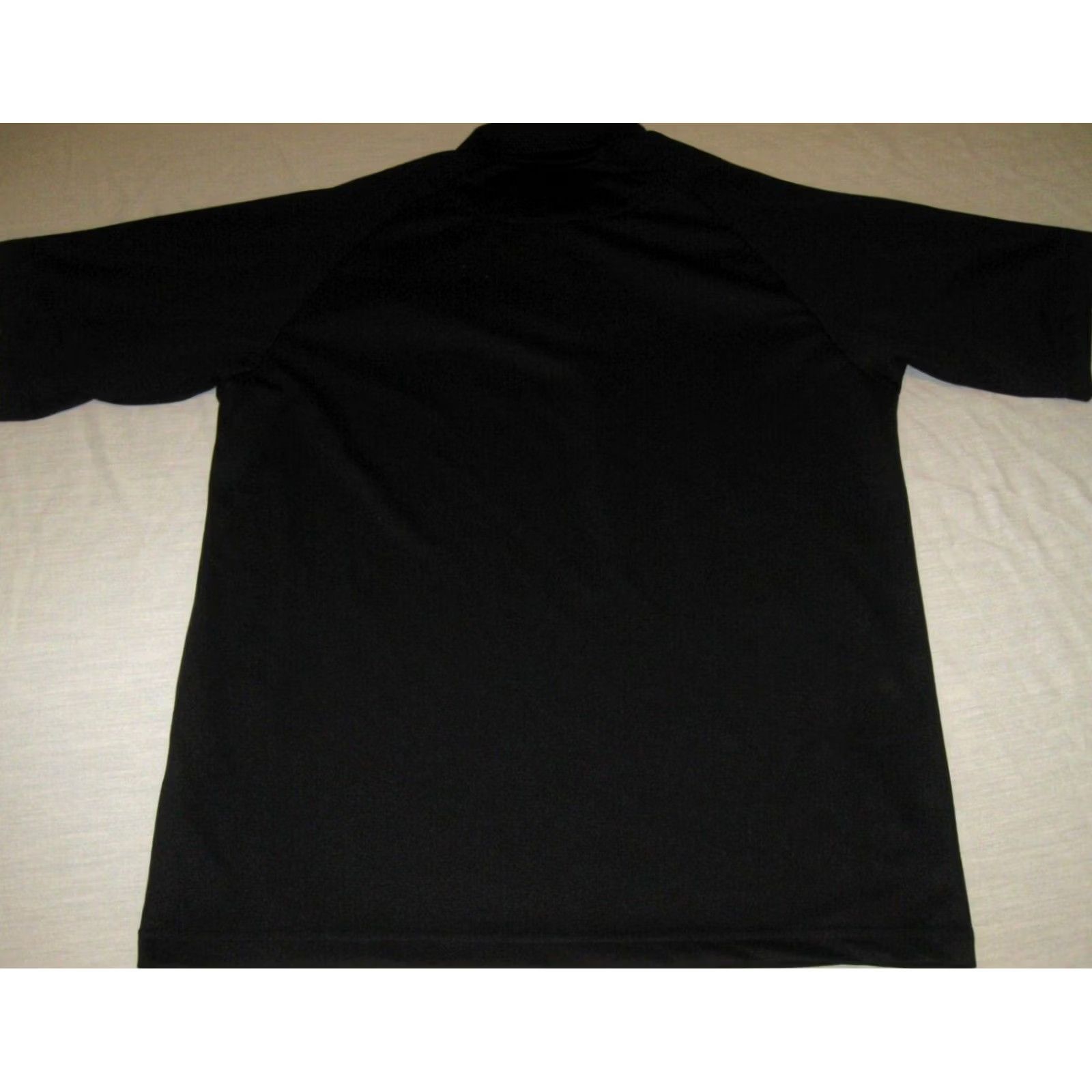 Vintage League Polo Shirt Mens Small FLW MLF Fishing Outdoor Embroidered Black 100% Polyester Shirt Polo Sports Mustang-style Size US S / EU 44-46 / 1 - 4 Thumbnail