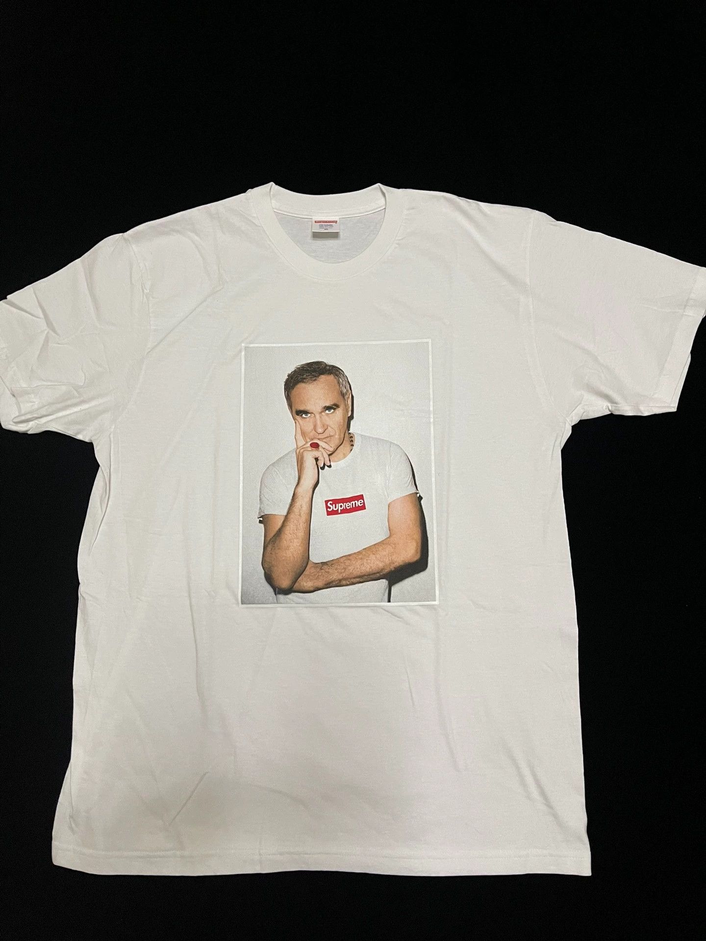 Supreme Supreme Morrissey Photo Tee White XL Size US XL / EU 56 / 4 - 1 Thumbnail