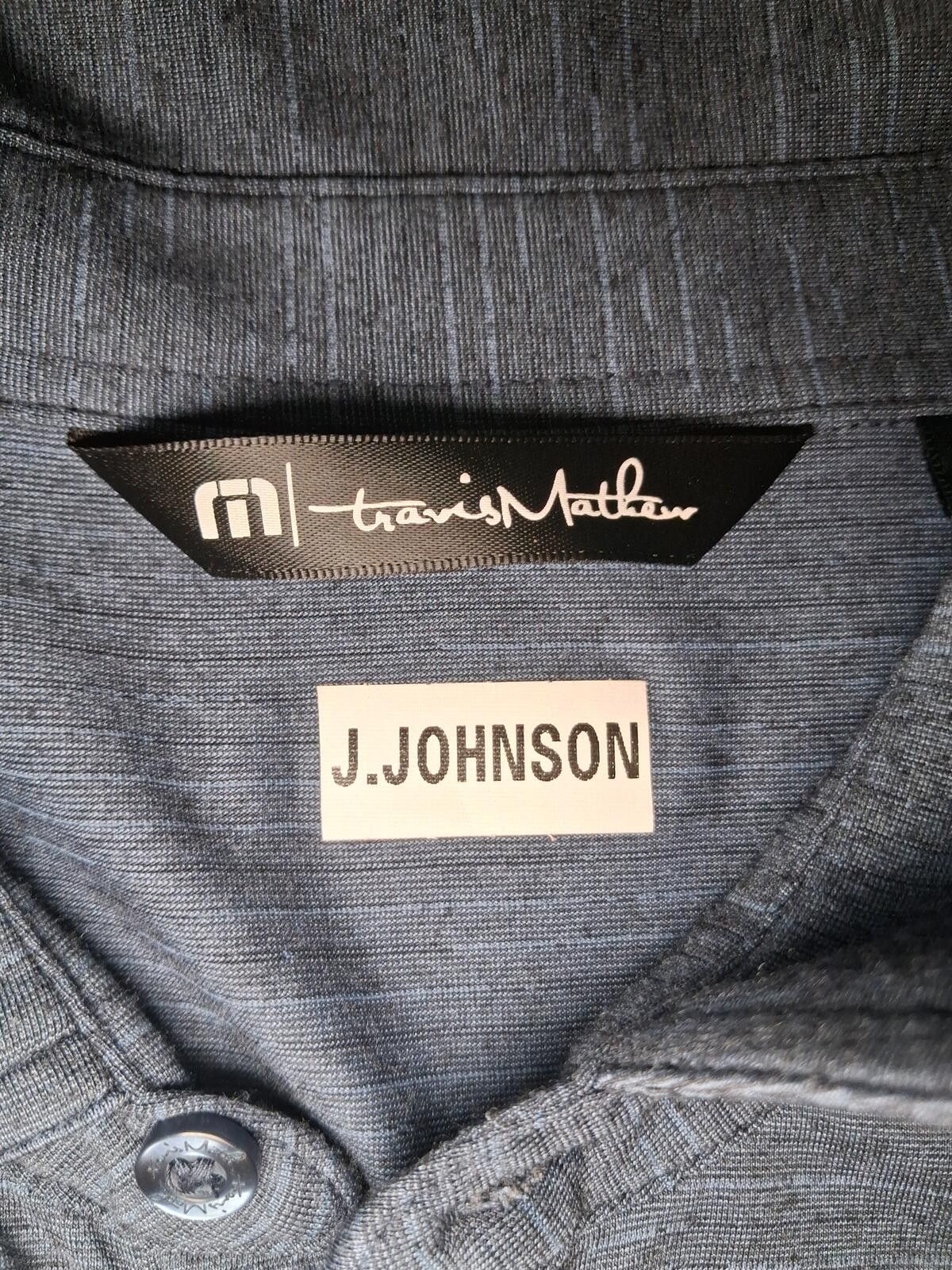 TravisMathew Travis Mathew Golf Polo XXL Gray Cotton Texans Jakob Johnson Size US XXL / EU 58 / 5 - 2 Thumbnail