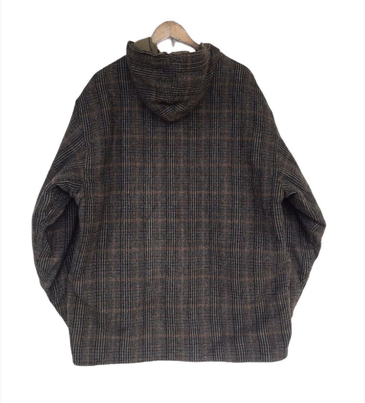 Woolrich Woolen Mills 💥Vintage 90sWoolrich Riversible Hoodie Jacket Size US L / EU 52-54 / 3 - 3 Thumbnail