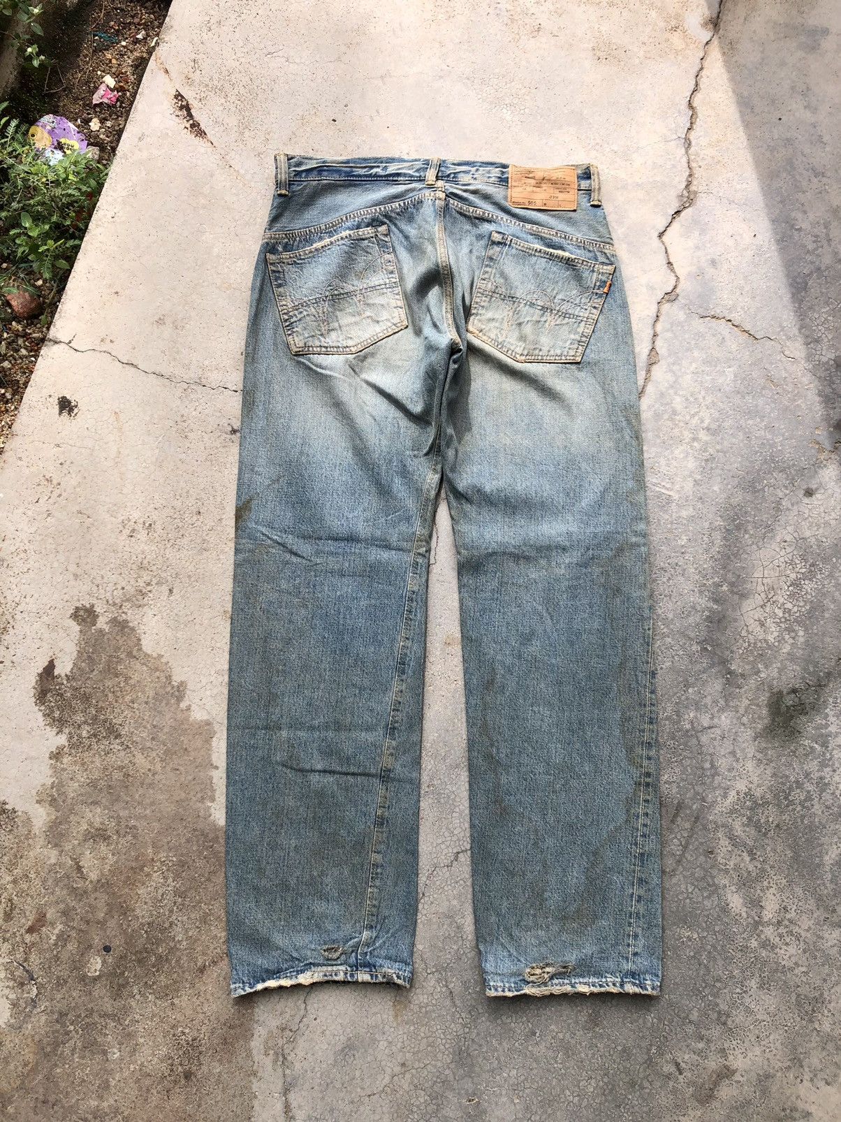 Edwin RUSTY BLUE EDWIN SELVEDGE DENIM Size US 35 - 10 Thumbnail