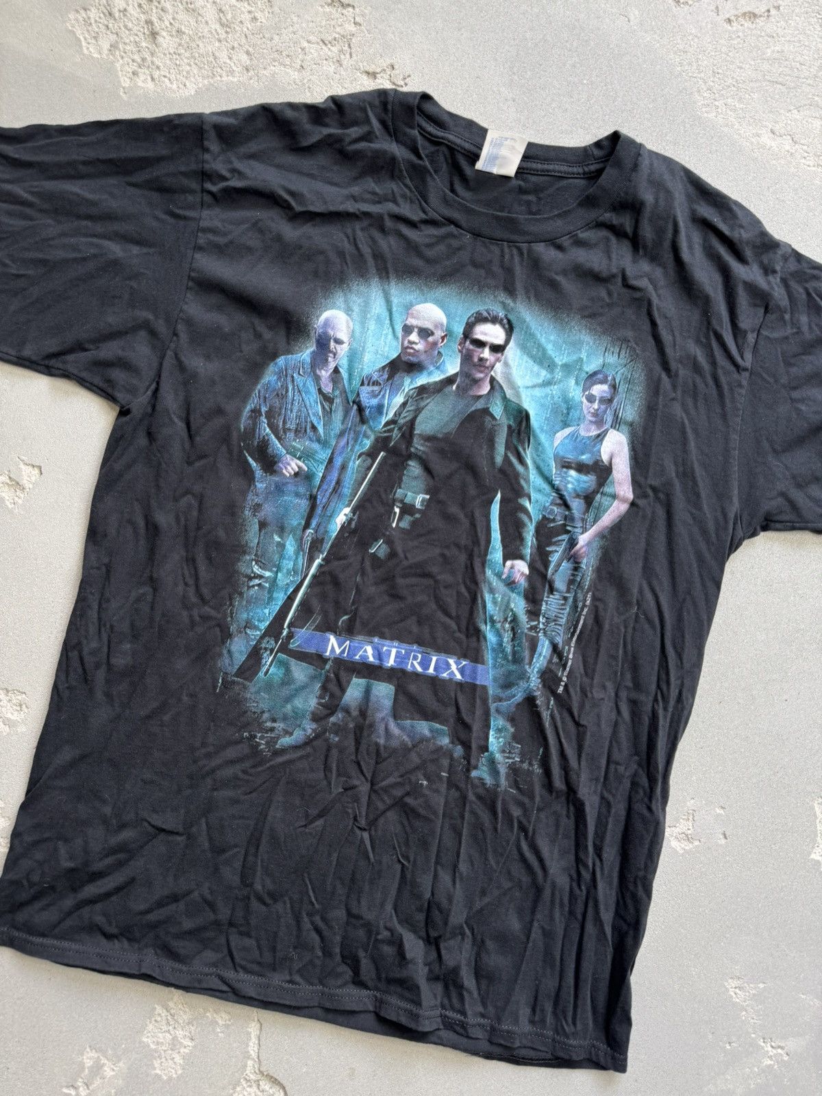 Band Tees Vintage The MATRIX American Movie Tshirt Size US L / EU 52-54 / 3 - 3 Thumbnail
