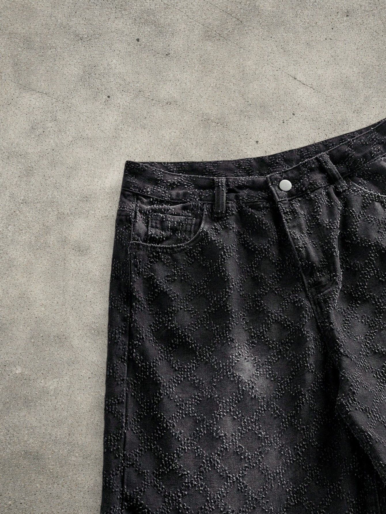 Vintage Denim dark gray shorts Size US 32 / EU 48 - 3 Thumbnail