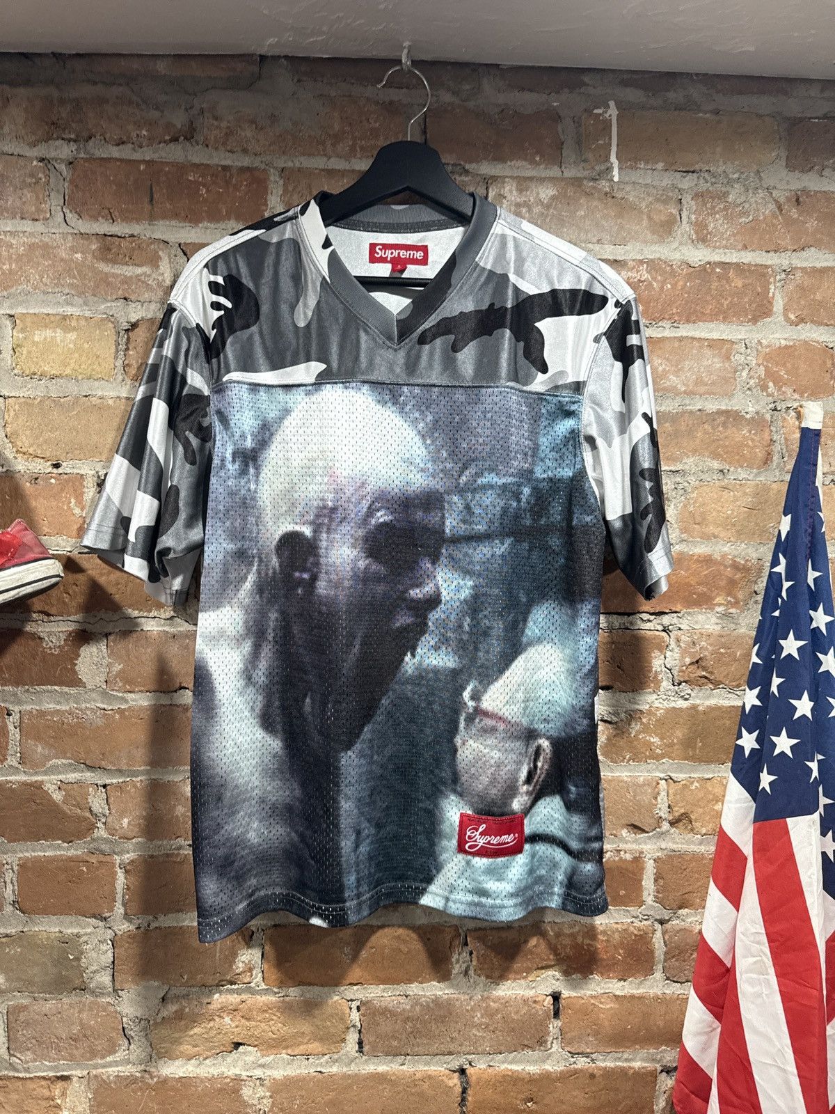 Supreme x Aphex Twin Football Jersey Supreme x Aphex Twin Football