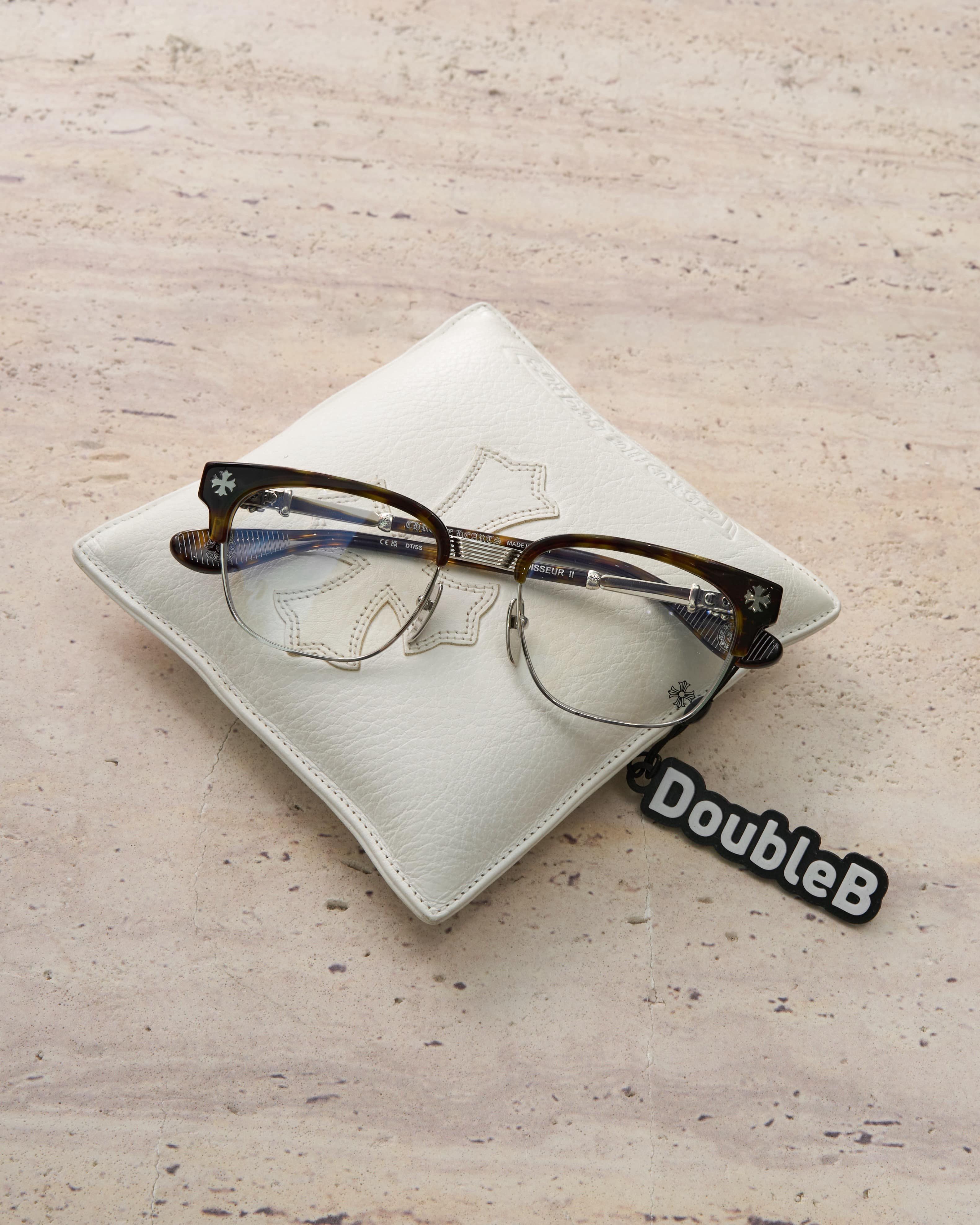 Chrome Hearts CHROME HEARTS BONENNOISSEUR II Dark Tortoise/Shiny Silver Size ONE SIZE - 3 Thumbnail