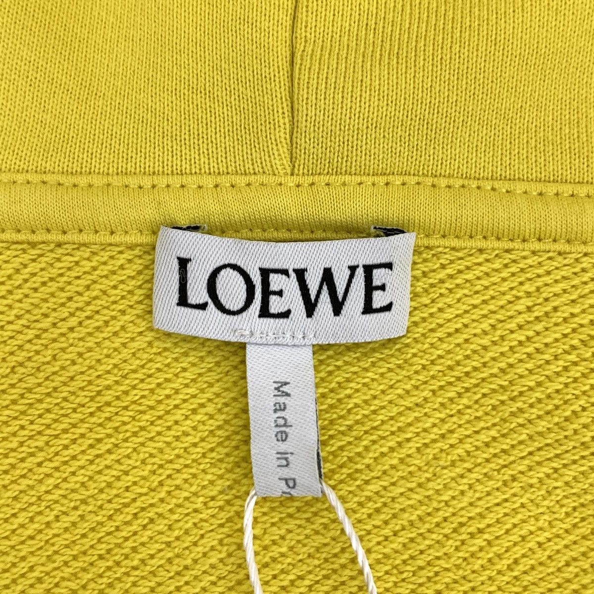 Loewe Loewe Logo Leather Patch Embossed Hooded Sweatshirt K26WX Size L / US 10 / IT 46 - 6 Thumbnail