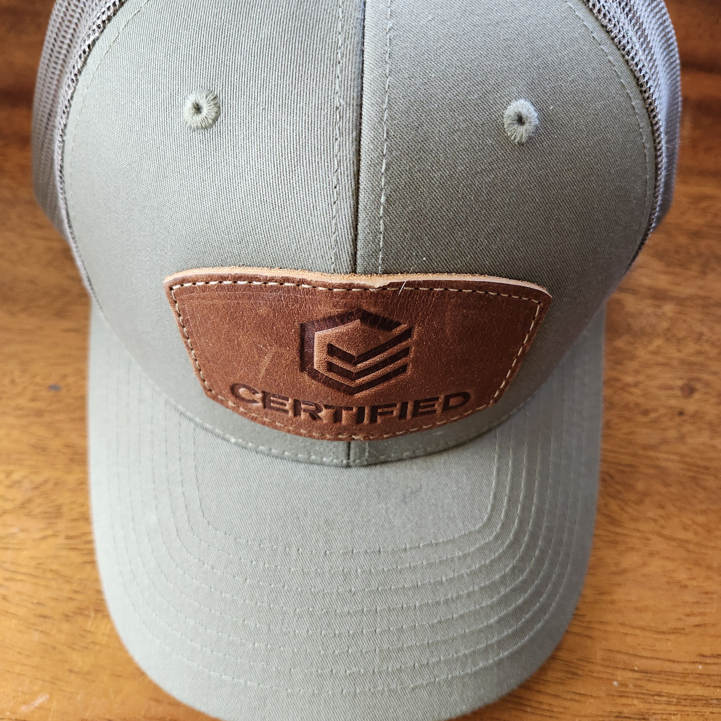Richardson Richardson 772 Trucker Hat Green Snapback Certified Leather Size ONE SIZE - 9 Thumbnail