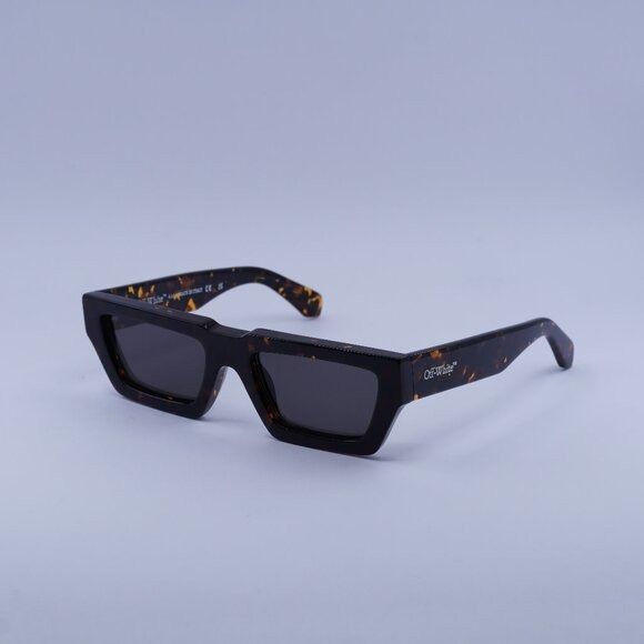 Off-White OERI129 MANCHESTER 6007 Sunglasses Havana Frame