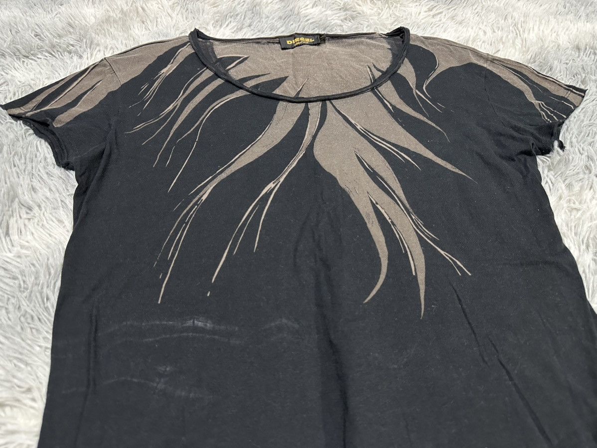Diesel 🔥Sick Y2K Diesel 3D Feather Shirt If Six Was Nine LGB Style Size US M / EU 48-50 / 2 - 3 Thumbnail