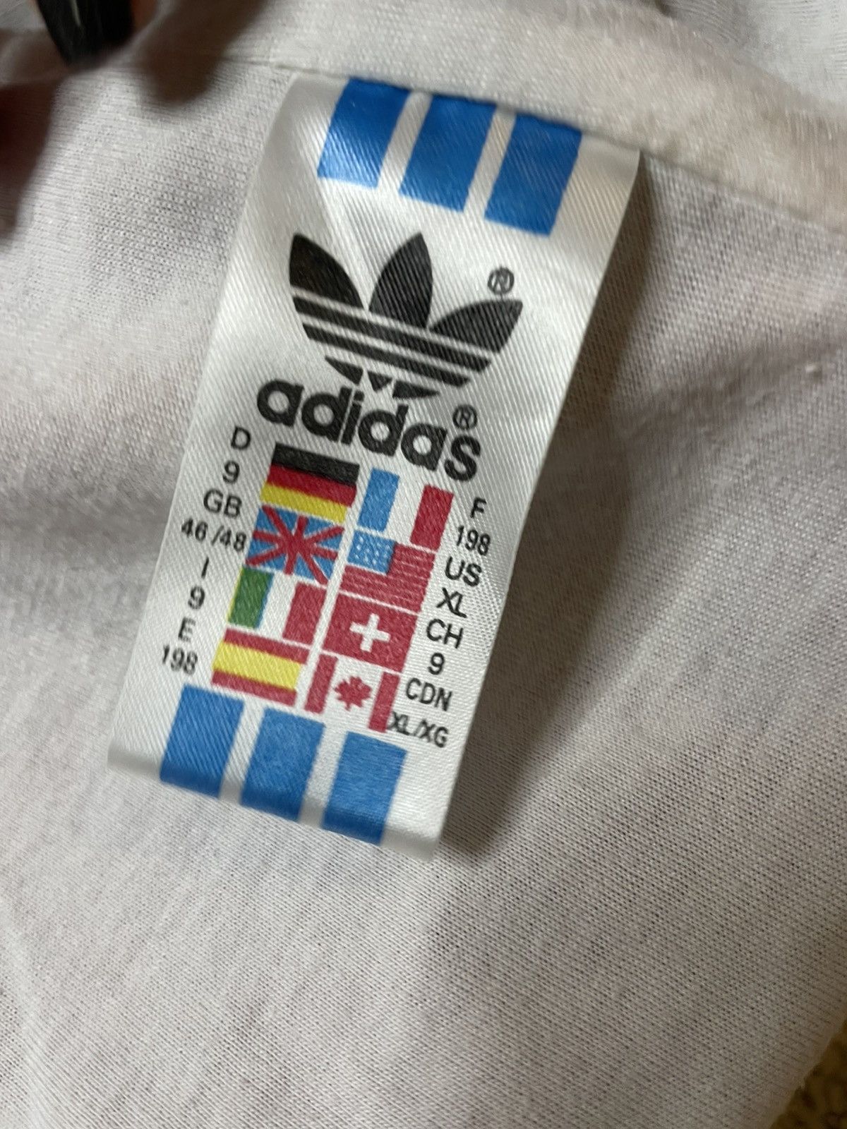 Adidas × Vintage Adidas Vintage Nylon Track Jacket 90s Size US XL / EU 56 / 4 - 4 Thumbnail