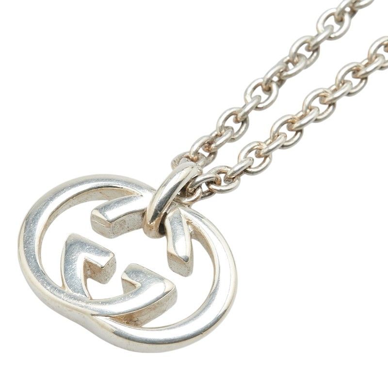 Gucci Gucci Gucci Interlocking G SV925 Necklace Metal Necklace 190484 J8400 8106 Size ONE SIZE - 1 Thumbnail