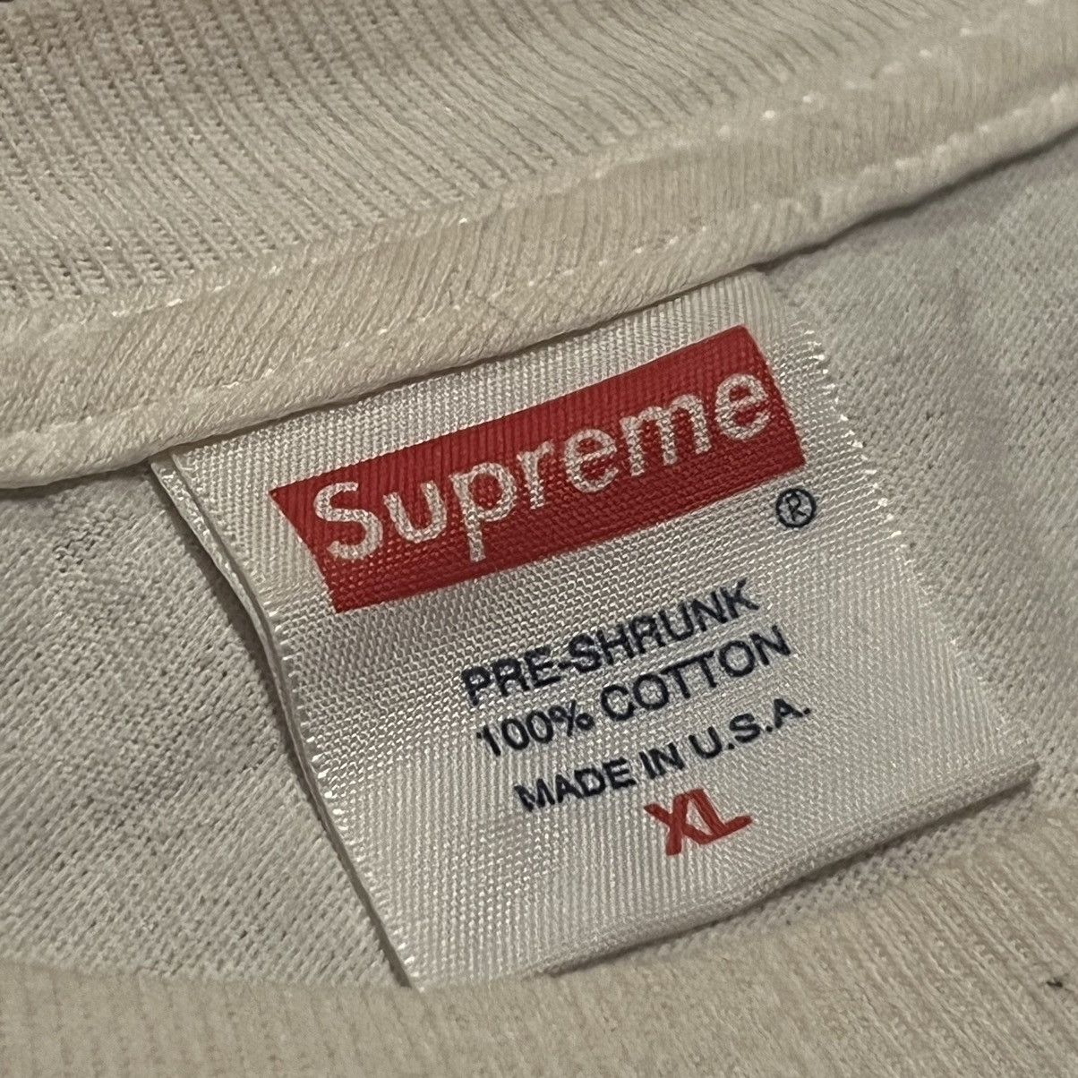 Damien Hirst × Supreme Supreme Damien Hirst Box Logo Tee life’s a bitch t shirt Size US XL / EU 56 / 4 - 11 Thumbnail