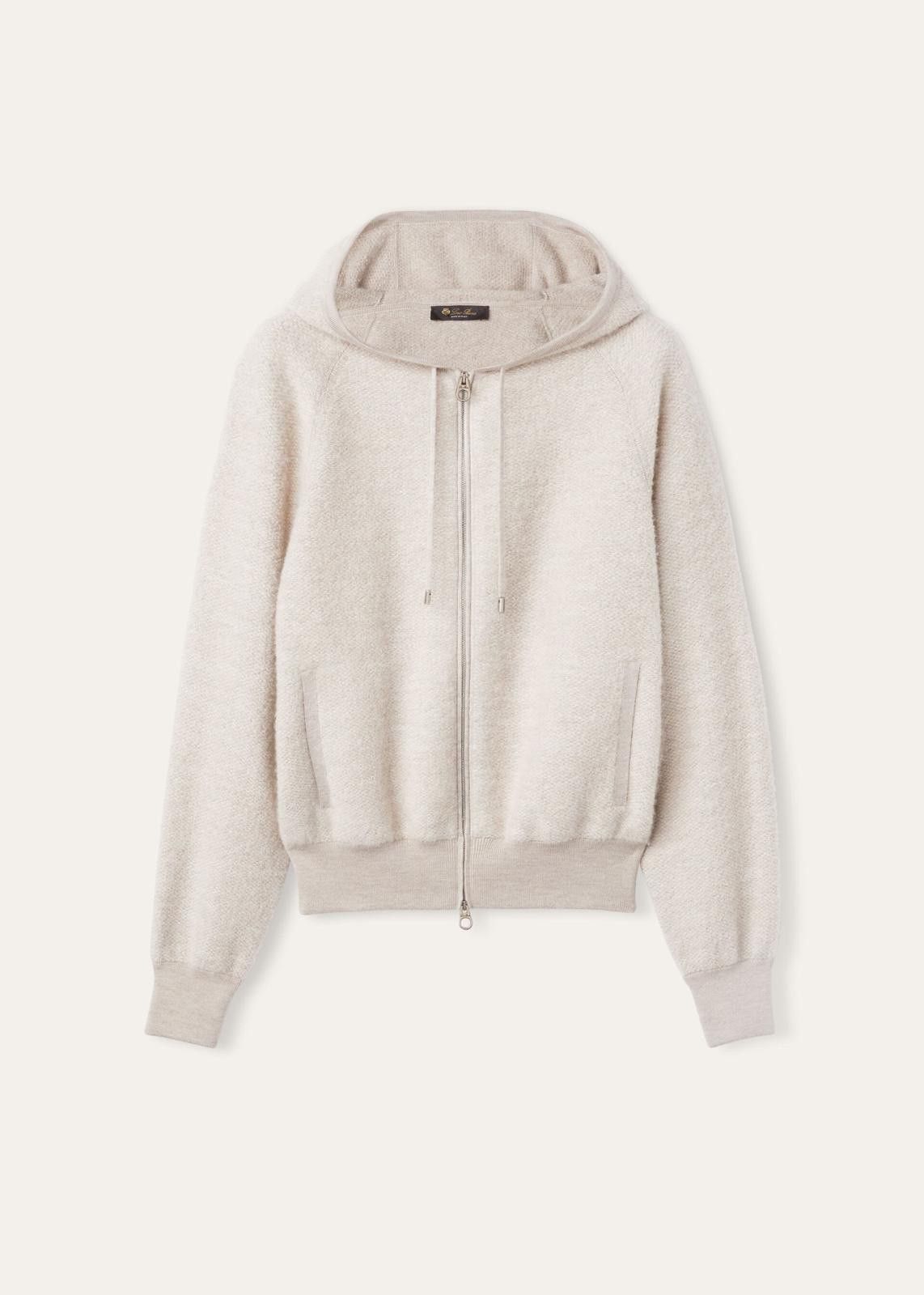 Loro Piana o1srvl11e0125 FAN6220 Fuji Hooded Bomber Jacket Size S / US 4 / IT 40 - 1 Thumbnail