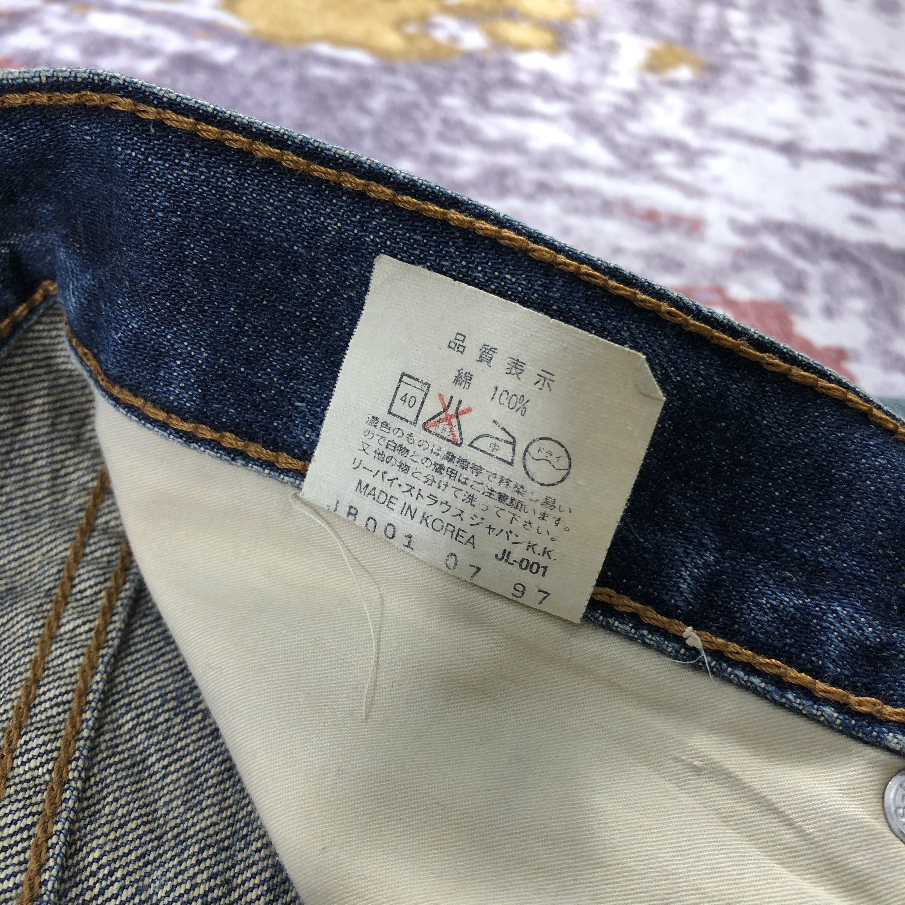 Levi's × Vintage Vintage 90s Levis 503 Jeans-JM2214 Size US 31 - 14 Thumbnail