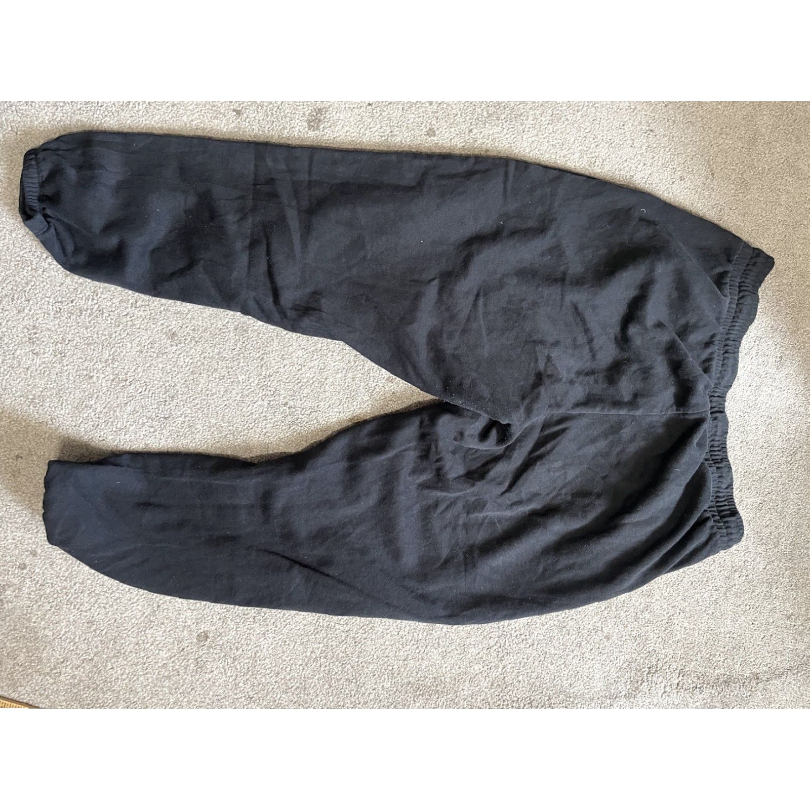 Old Navy Old Navy Black Sweatpants Drawstring Pull On Womens Large Casual Athletic Pants Size 36" / US 14 / IT 50 - 3 Thumbnail