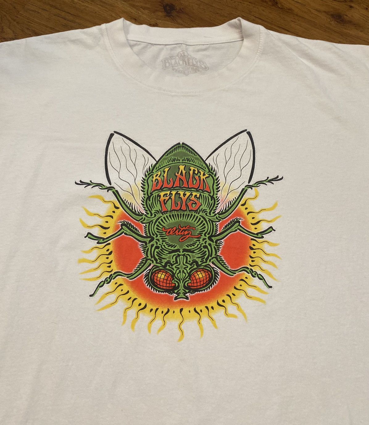 Other Vintage Black Flys t shirt XL surf skate 100% Authentic Size US XL / EU 56 / 4 - 1 Thumbnail