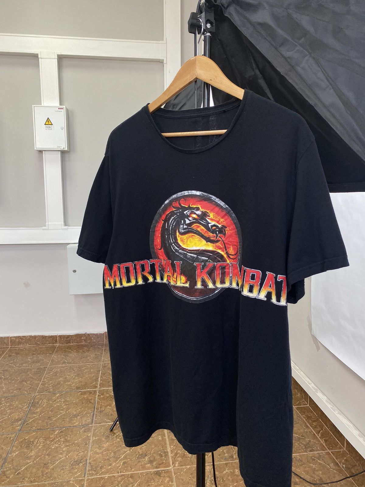 Microsoft 🇺🇸 Vintage 90s Mortal Combat T-Shirt Rare Retro Hype Y2K Size US XL / EU 56 / 4 - 1 Thumbnail