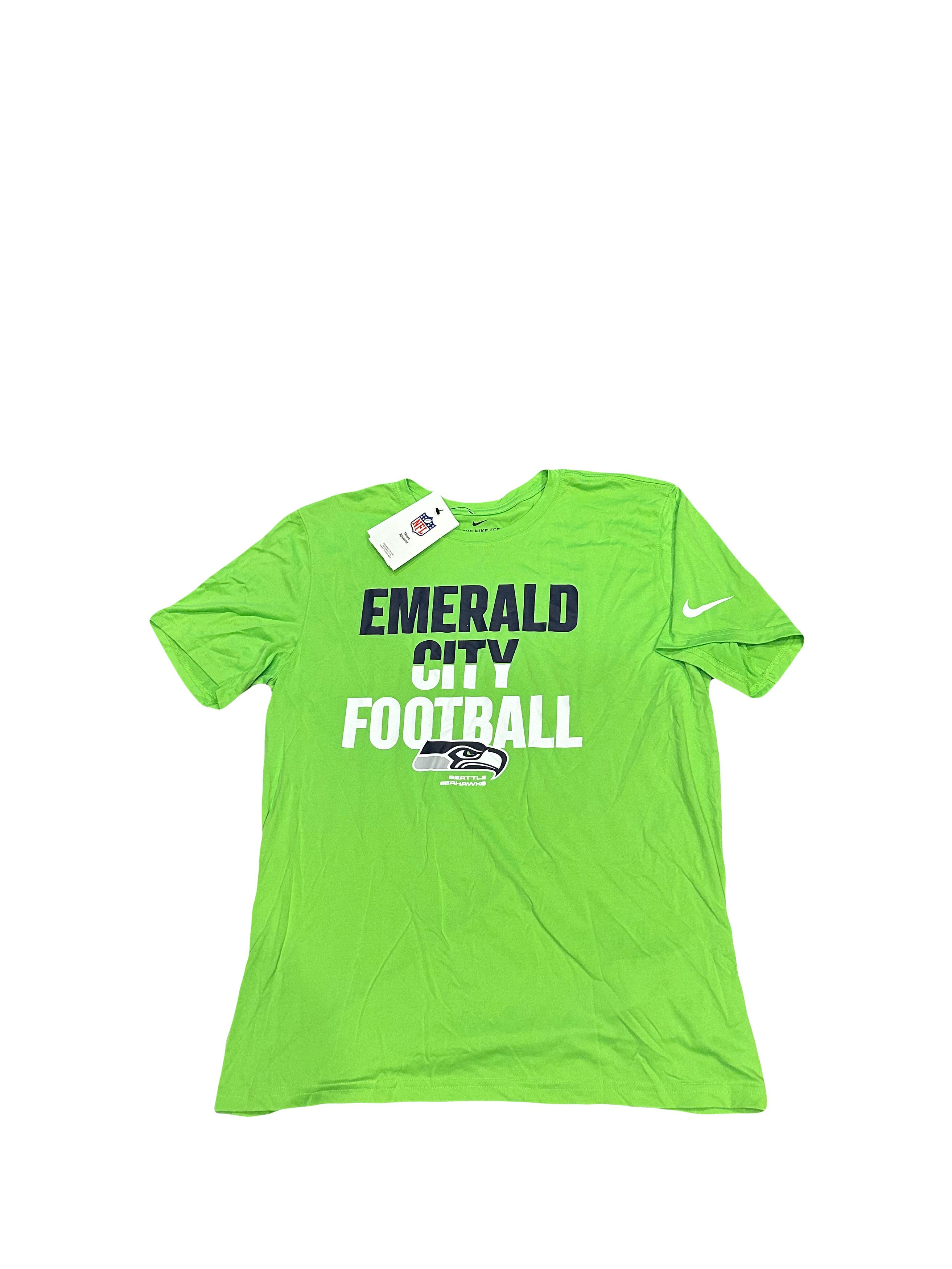 Nike NWT Seattle Seahawks Nike DriFit Medium Emerald City T-Shirt Size US M / EU 48-50 / 2 - 1 Preview