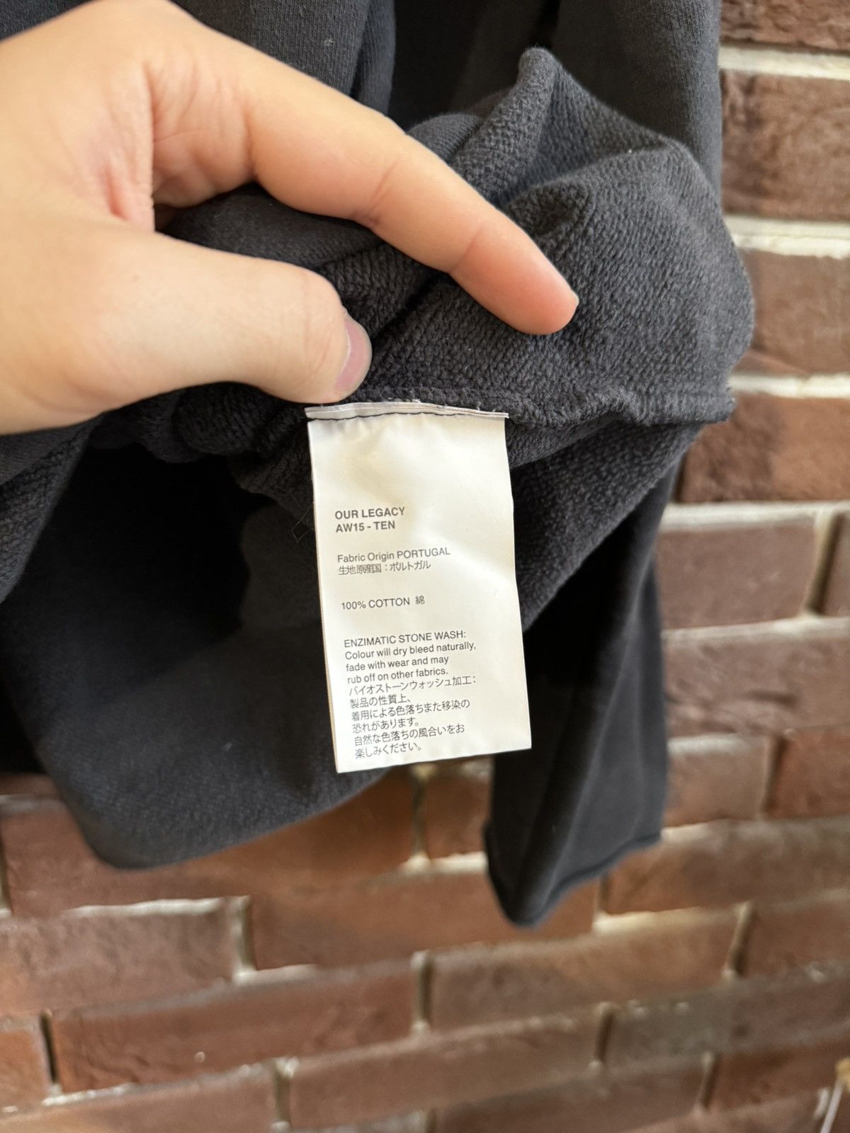 Acne Studios Our Legacy AW15 Crewneck Black Rare Casual 50 Large Hype Size US L / EU 52-54 / 3 - 8 Thumbnail