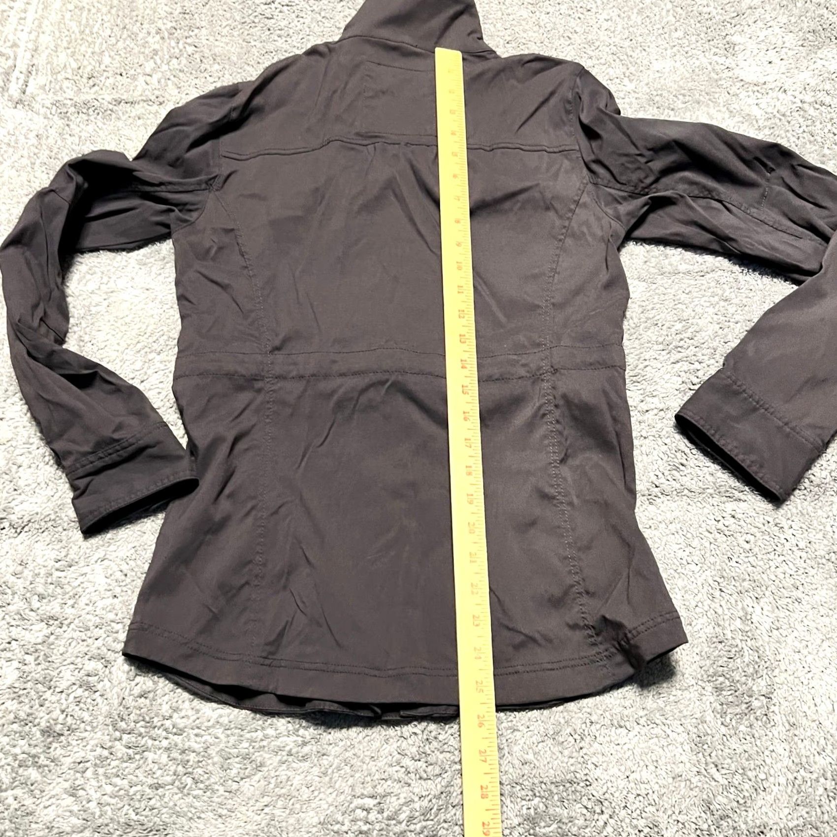 Prana PRANA Jacket Womens Small Halle All Purpose Utility Stretch Full Zip Gray Streetwear? Size S / US 4 / IT 40 - 6 Thumbnail