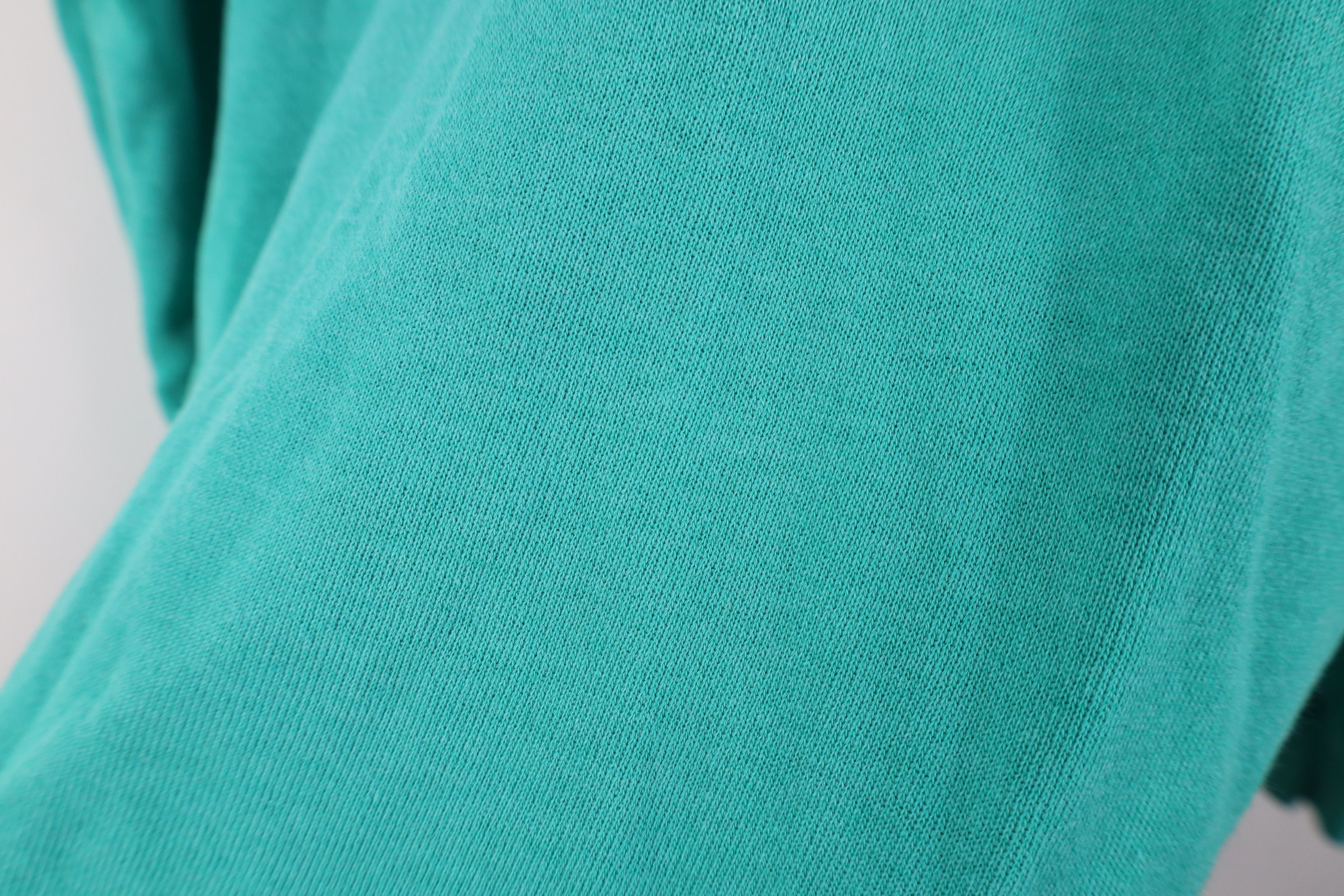 Vintage Vintage 90s Charleston South Carolina Sweatshirt Teal USA Size L / US 10 / IT 46 - 9 Thumbnail