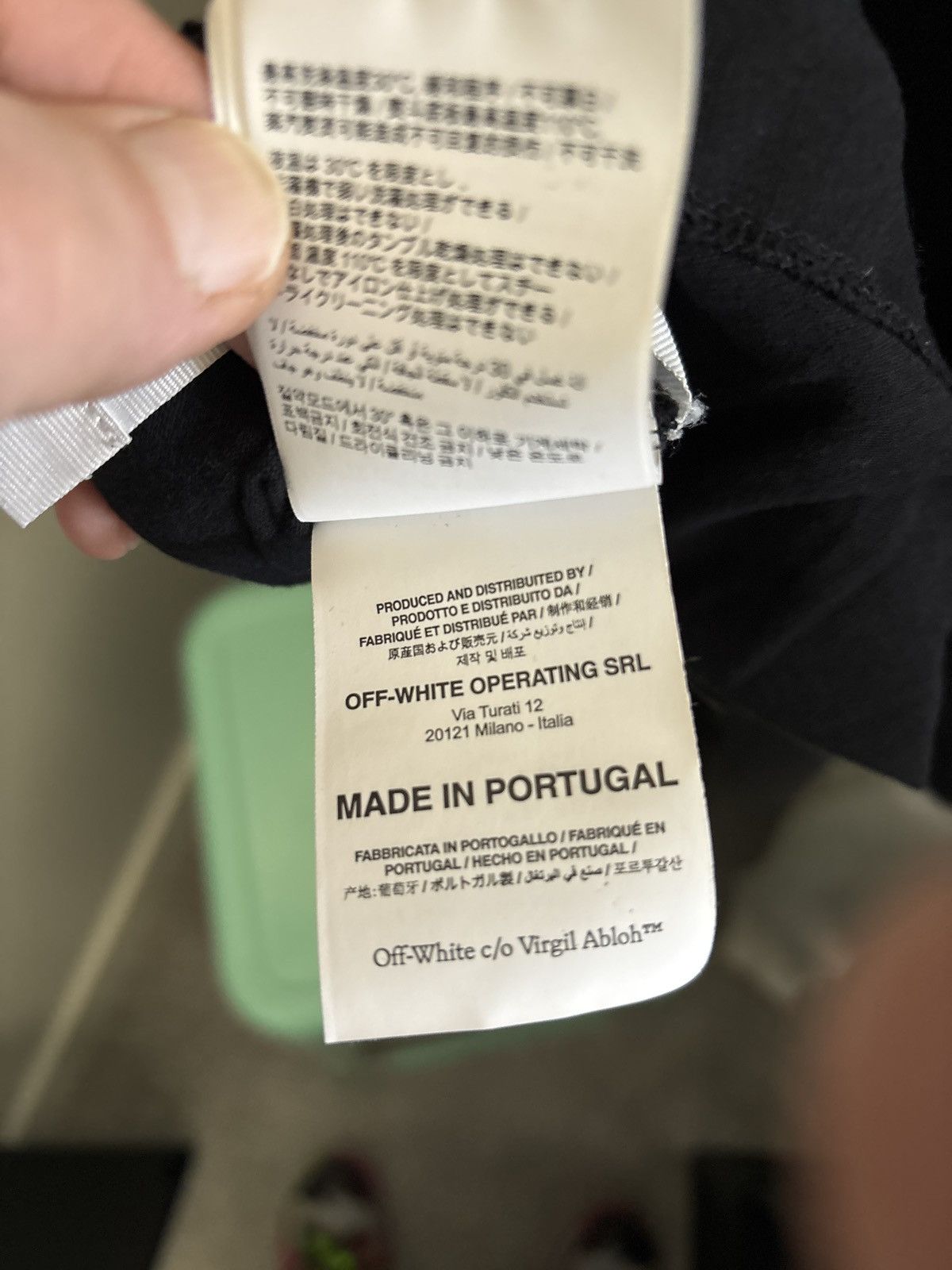 Off-White Off-White Caravaggio Arrow Slim Large Size US L / EU 52-54 / 3 - 9 Thumbnail