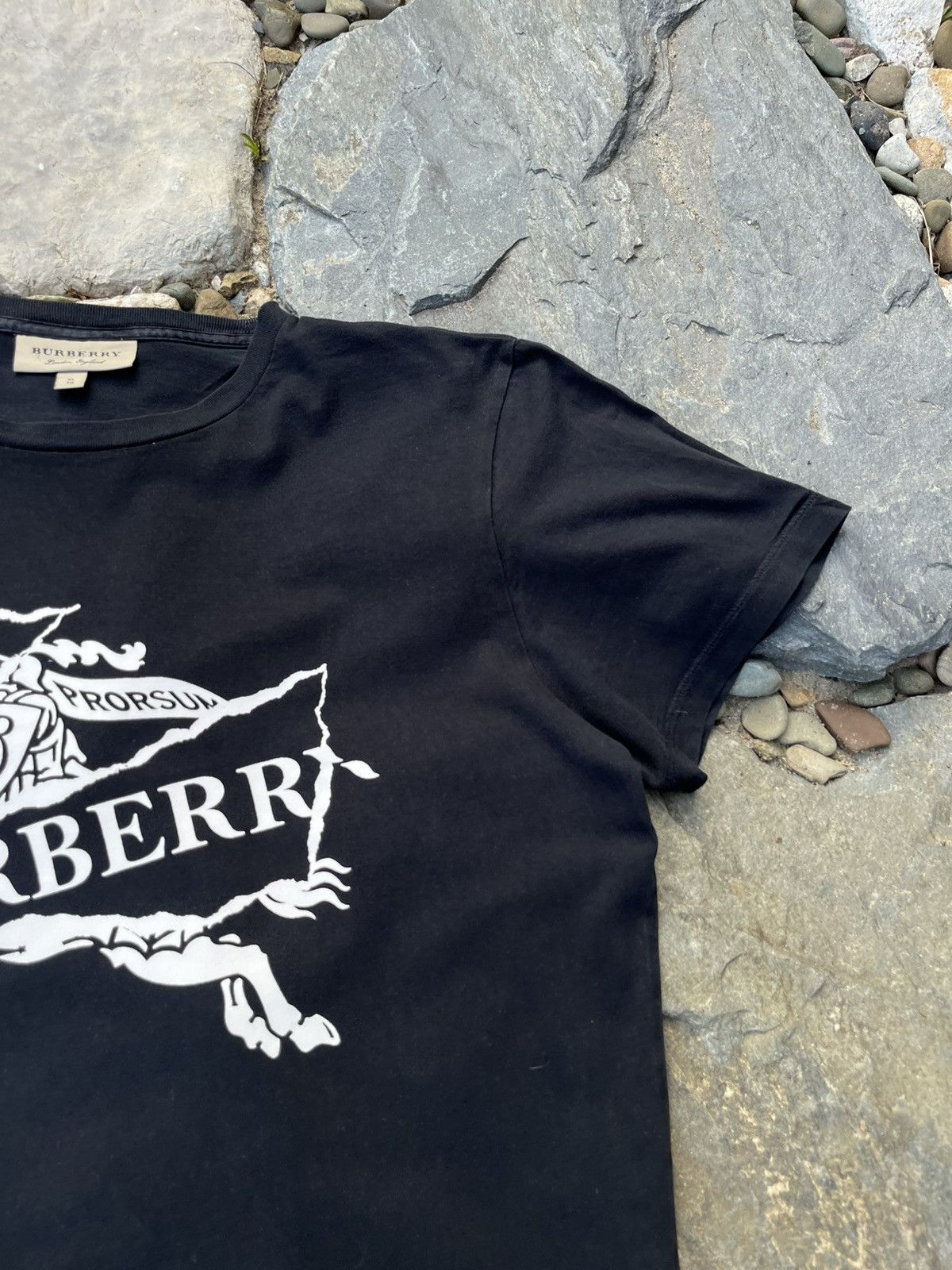 Burberry × Burberry Prorsum Burberry Prorsum cruise abtot logo knight t-shirt tee luxury Size US XL / EU 56 / 4 - 4 Thumbnail