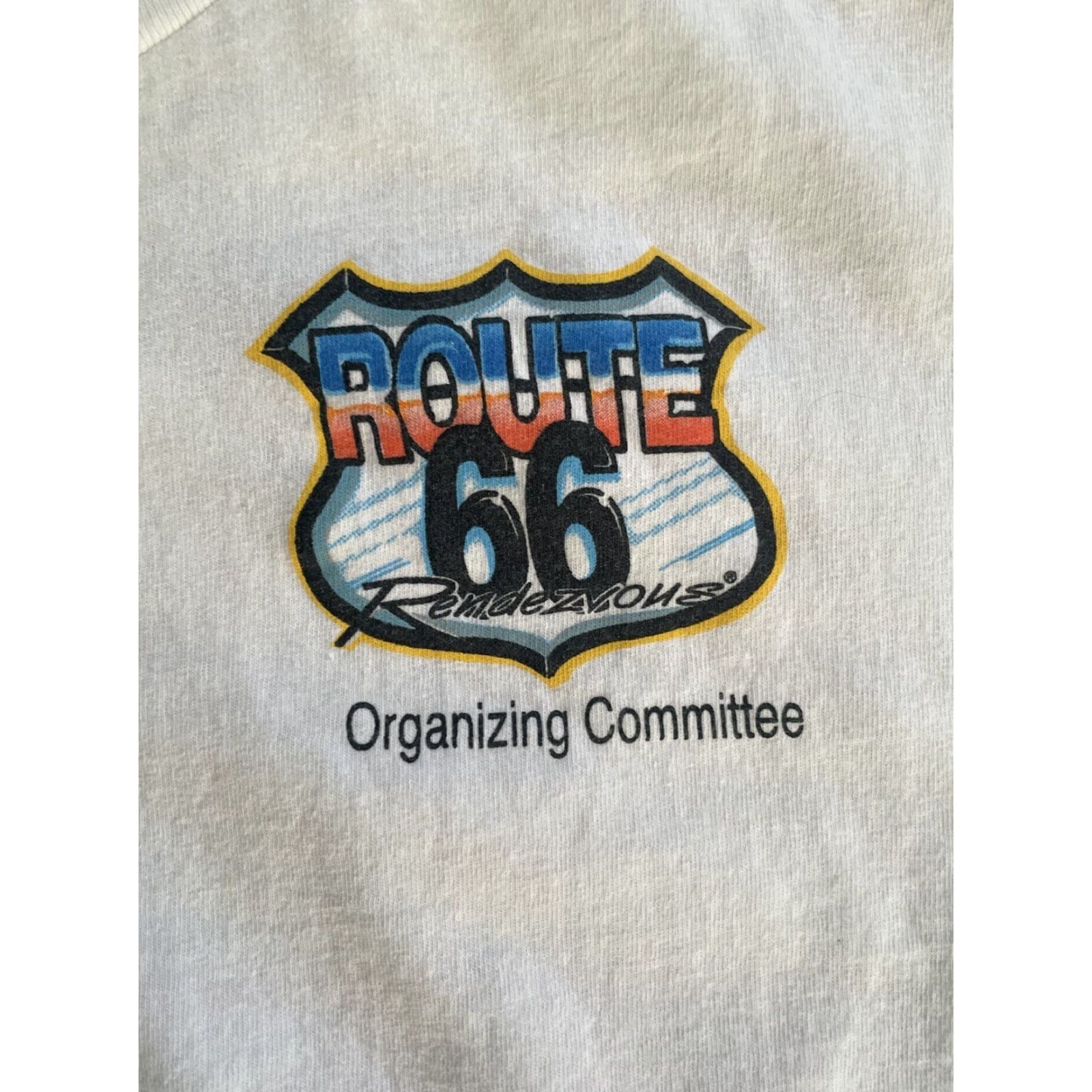 Vintage VINTAGE Route 66 Chevy T-Shirt White 2XL Men Regular White 2XL Mens Chevy T-Shirt Route 66 Size US XXL / EU 58 / 5 - 5 Thumbnail