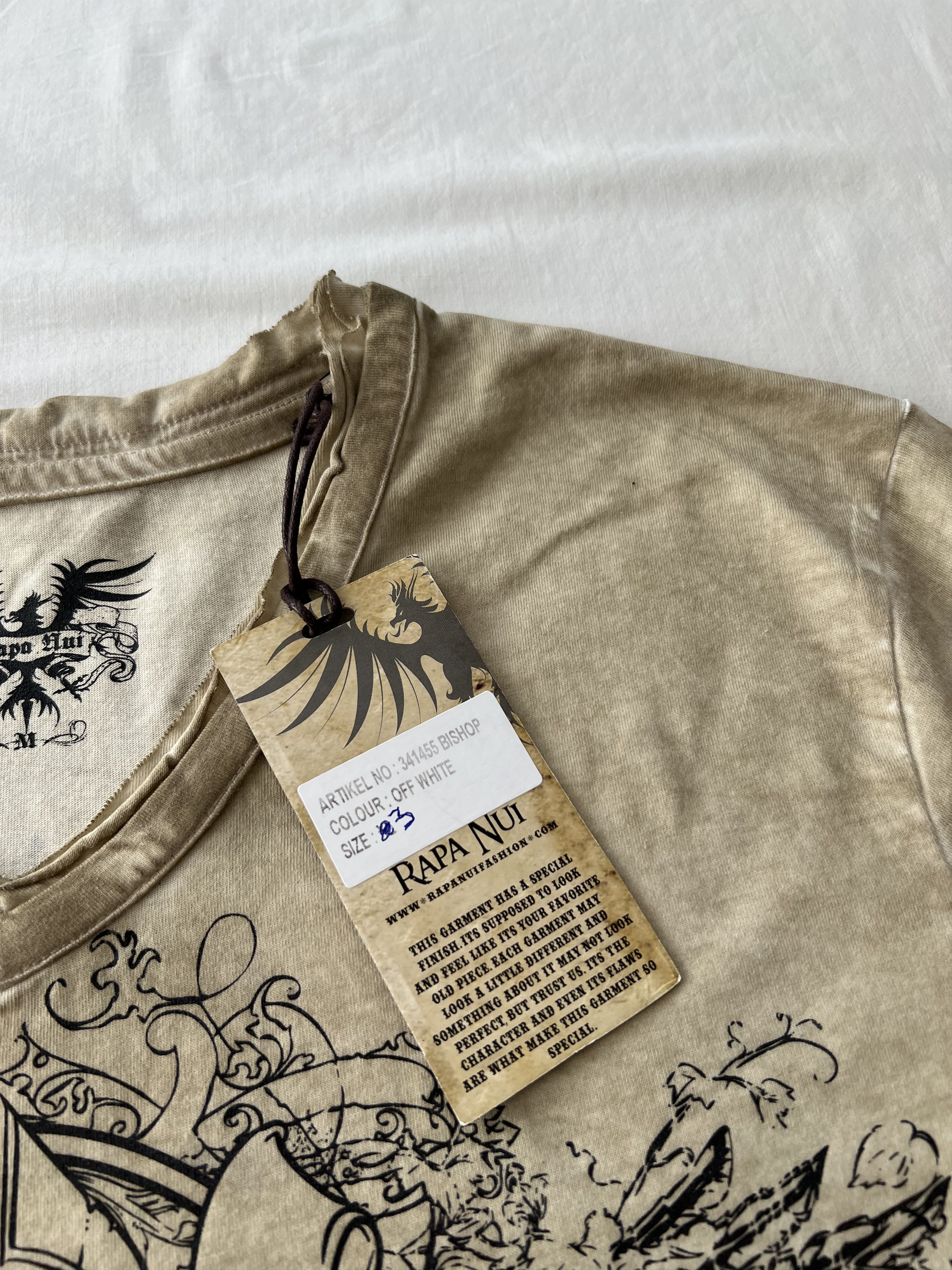 Affliction Affliction Style Rapa Nui Eagle Skull Y2K T-shirt Size US M / EU 48-50 / 2 - 8 Thumbnail