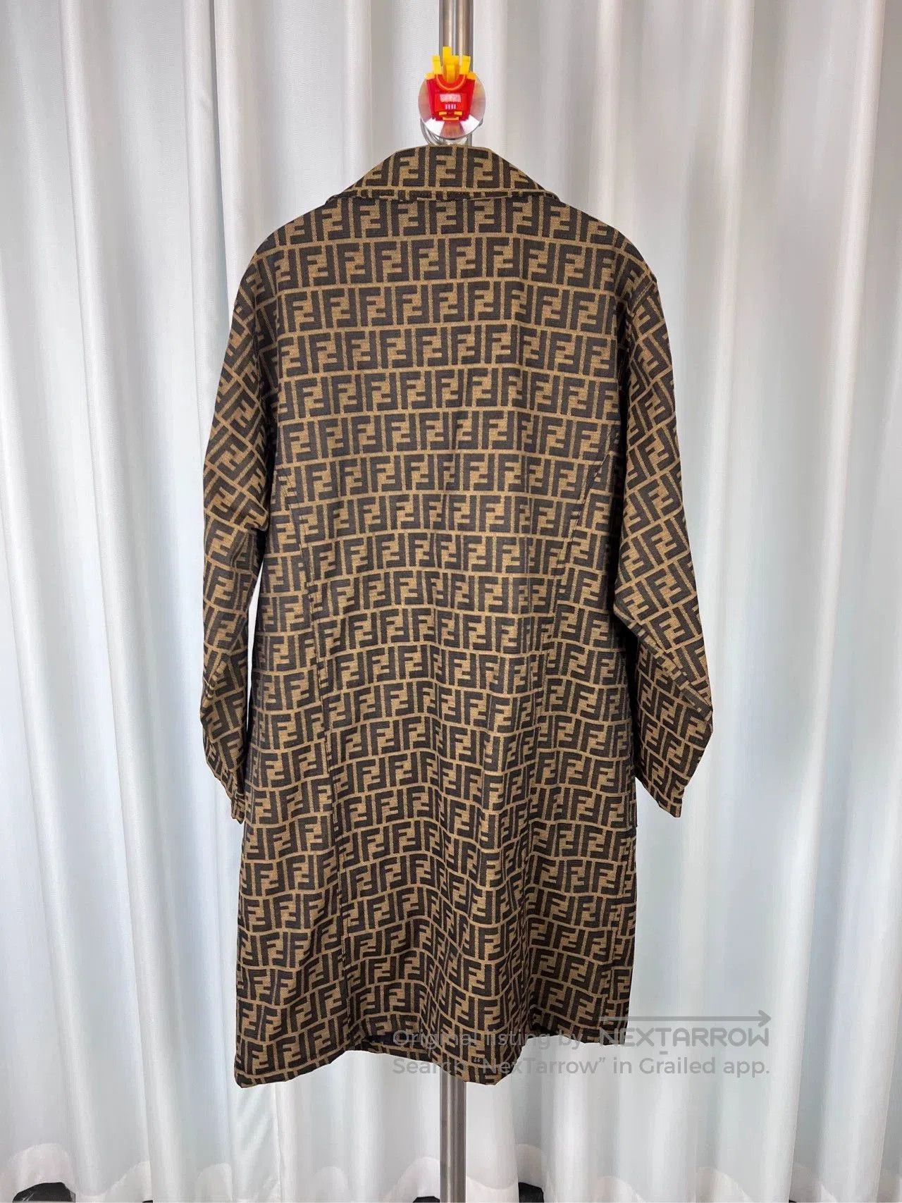 Fendi Fendi Monogram Long Trench Coat. Size US M / EU 48-50 / 2 - 2 Thumbnail