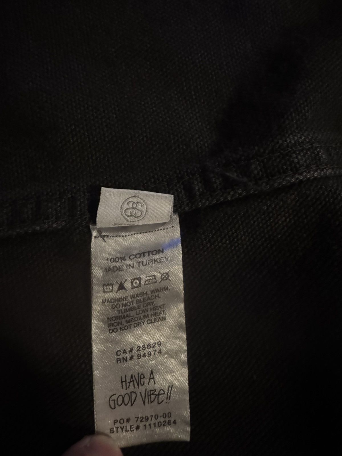 Stussy Stussy workwear black jacket Size US L / EU 52-54 / 3 - 4 Thumbnail
