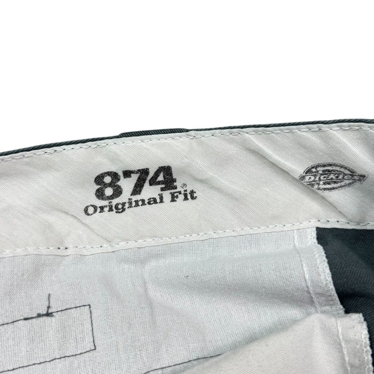 Dickies 2000s Dickies Faded Blue/Gray Pleated Straight Pants 31x26 Size US 31 - 5 Thumbnail