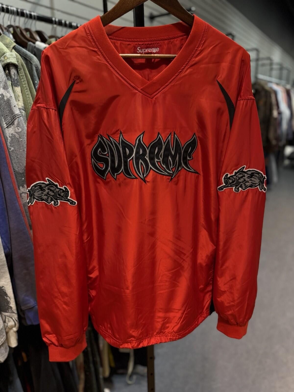Supreme Supreme Warthog Warm Up Pullover Red XL Brand New Size US XL / EU 56 / 4 - 1 Thumbnail
