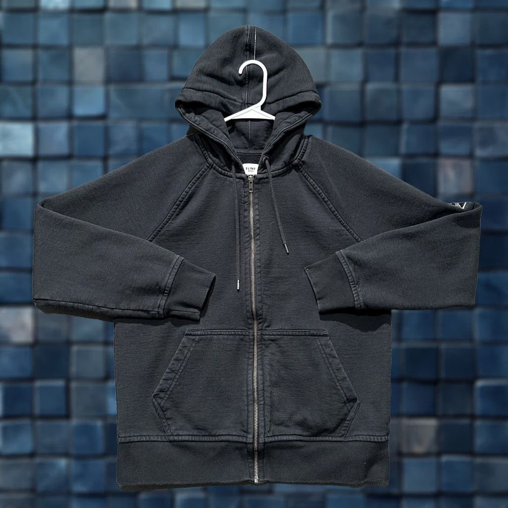 Flint And Tinder Flint And Tinder Hoodie Mens S Black Full Zip Logo Heavyweight EUC Size US S / EU 44-46 / 1 - 1 Thumbnail