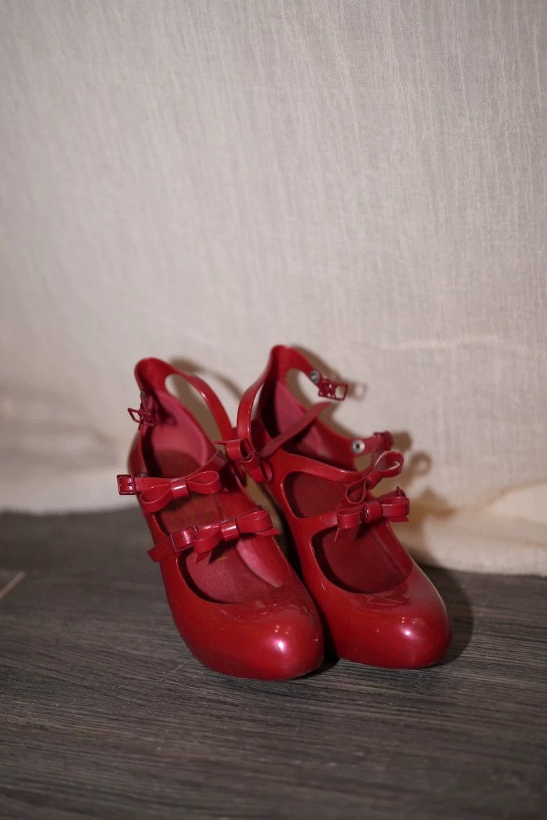 Vivienne Westwood Vivienne Westwood Melissa in red heels Size US 7 / IT 37 - 1 Thumbnail