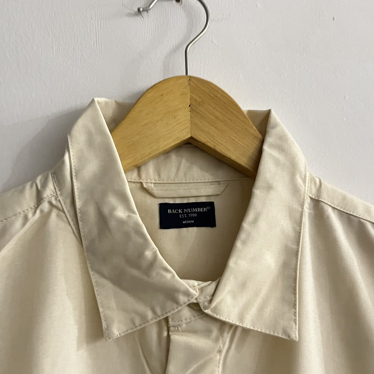 Issey Miyake Back Number - Basic Short Sleeve Shirt Size US M / EU 48-50 / 2 - 4 Thumbnail