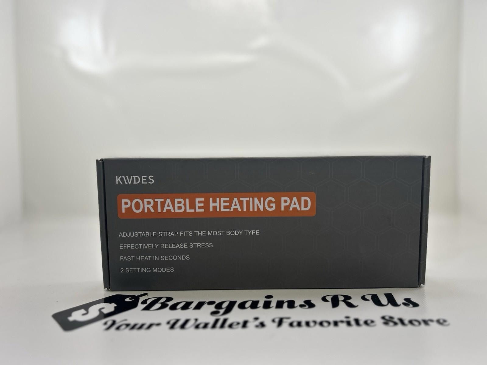 Other Portable Heating Pad Gray Adjustable Strap Fast Heat Size ONE SIZE - 1 Thumbnail