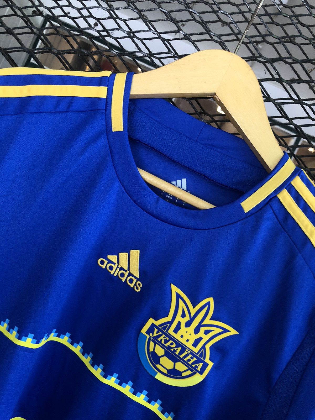 Vintage UKRAINE JERSEY AWAY 2012 -2014 Size US S / EU 44-46 / 1 - 3 Thumbnail