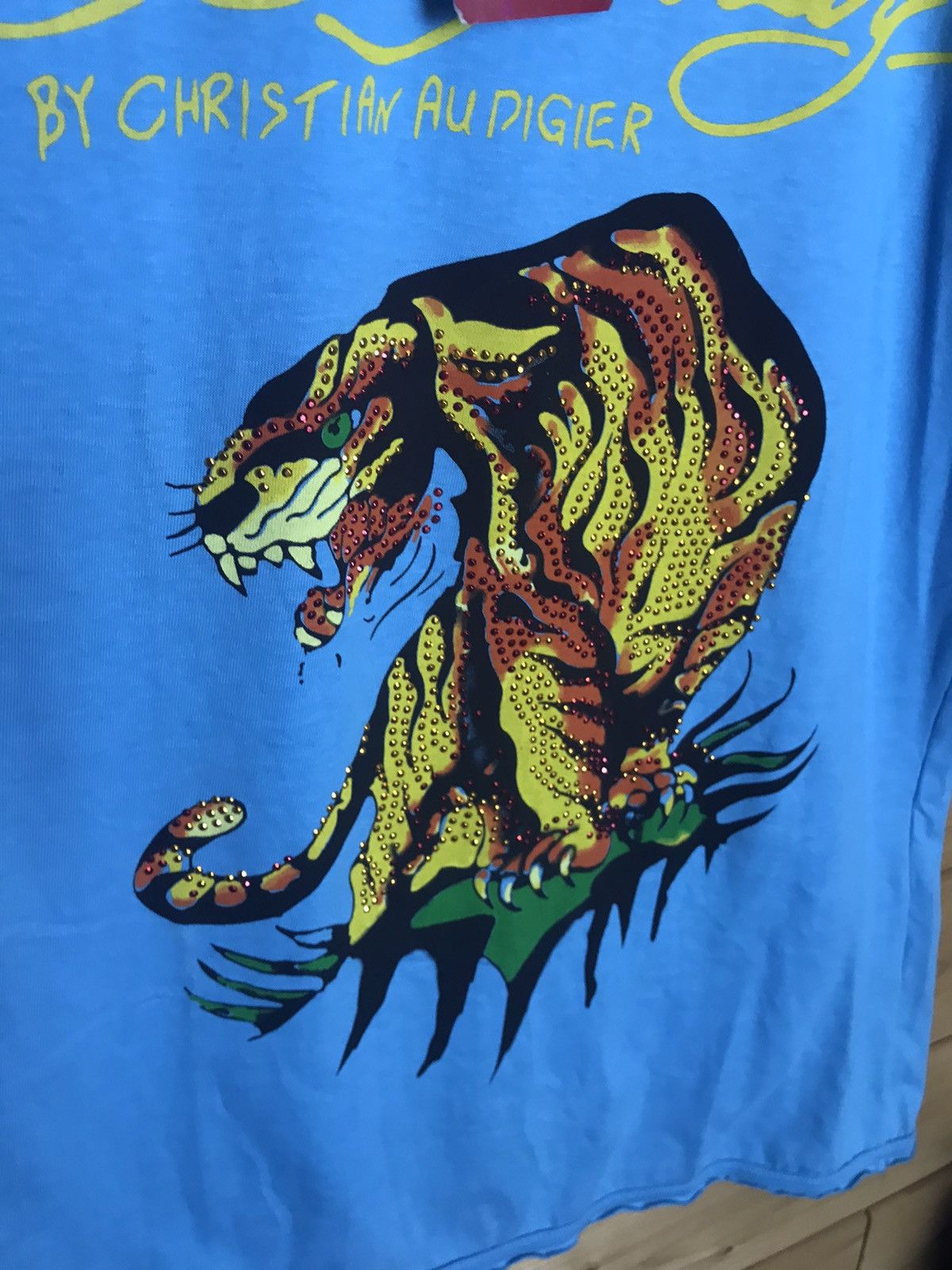 Ed Hardy Vintage Ed Hardy tiger shirt with tag Size L / US 10 / IT 46 - 4 Thumbnail