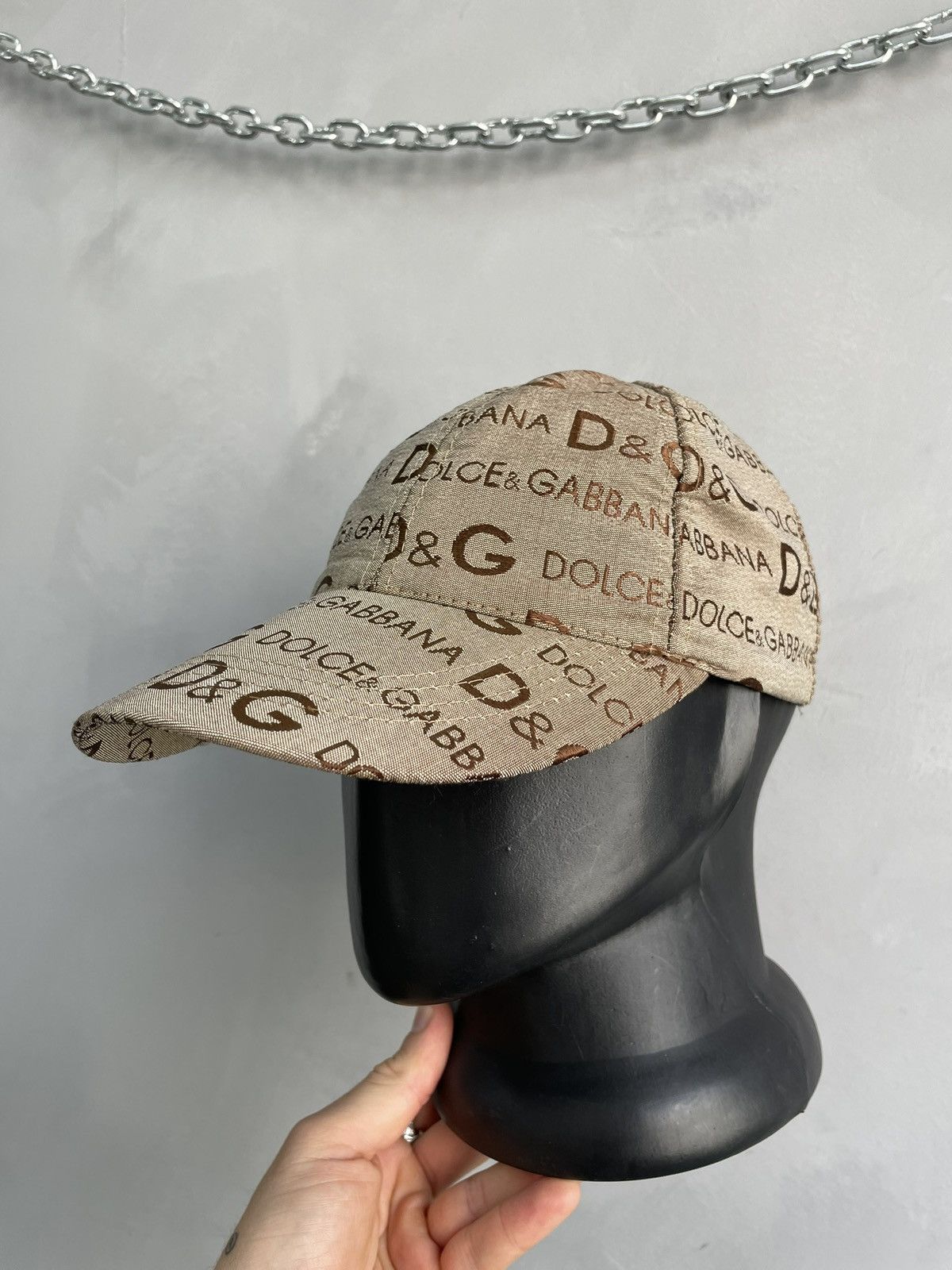 Dolce & Gabbana Monogram Dolce Gabbana y2k hat cap retro hype Size ONE SIZE - 8 Thumbnail