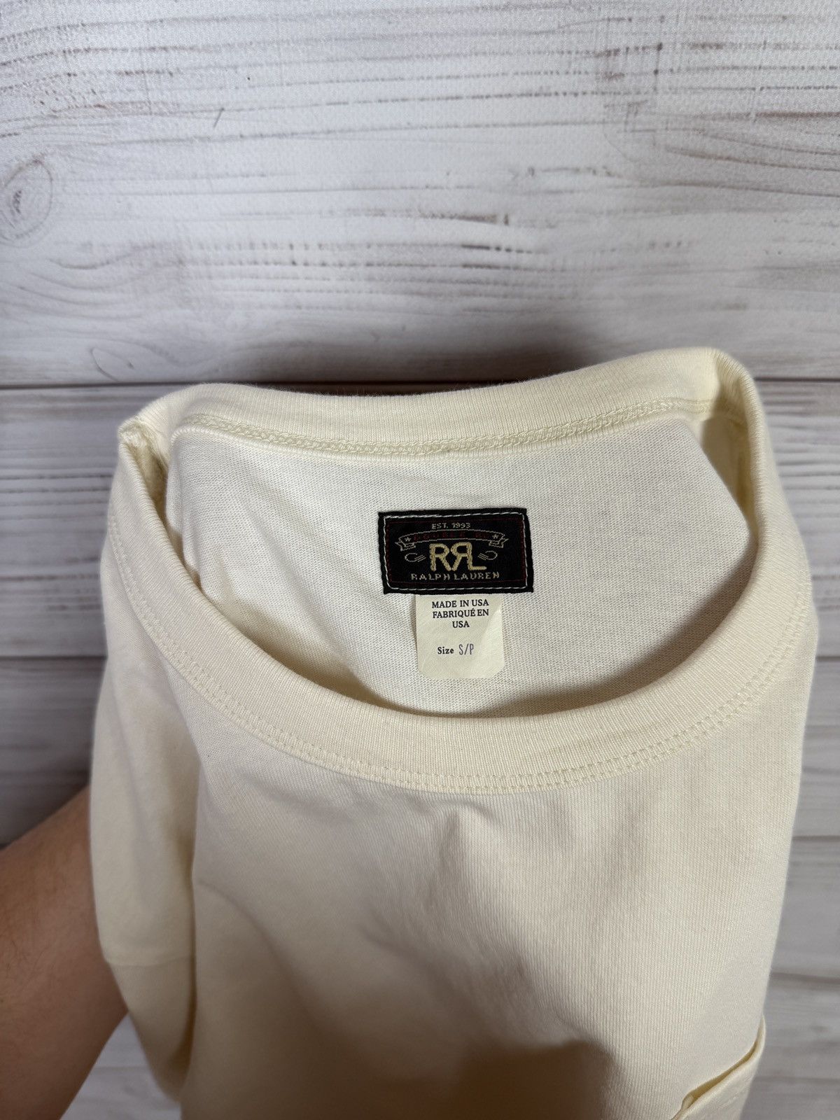 Polo Ralph Lauren Polo Ralph Lauren RRL Pocket Tee Size US S / EU 44-46 / 1 - 10 Thumbnail